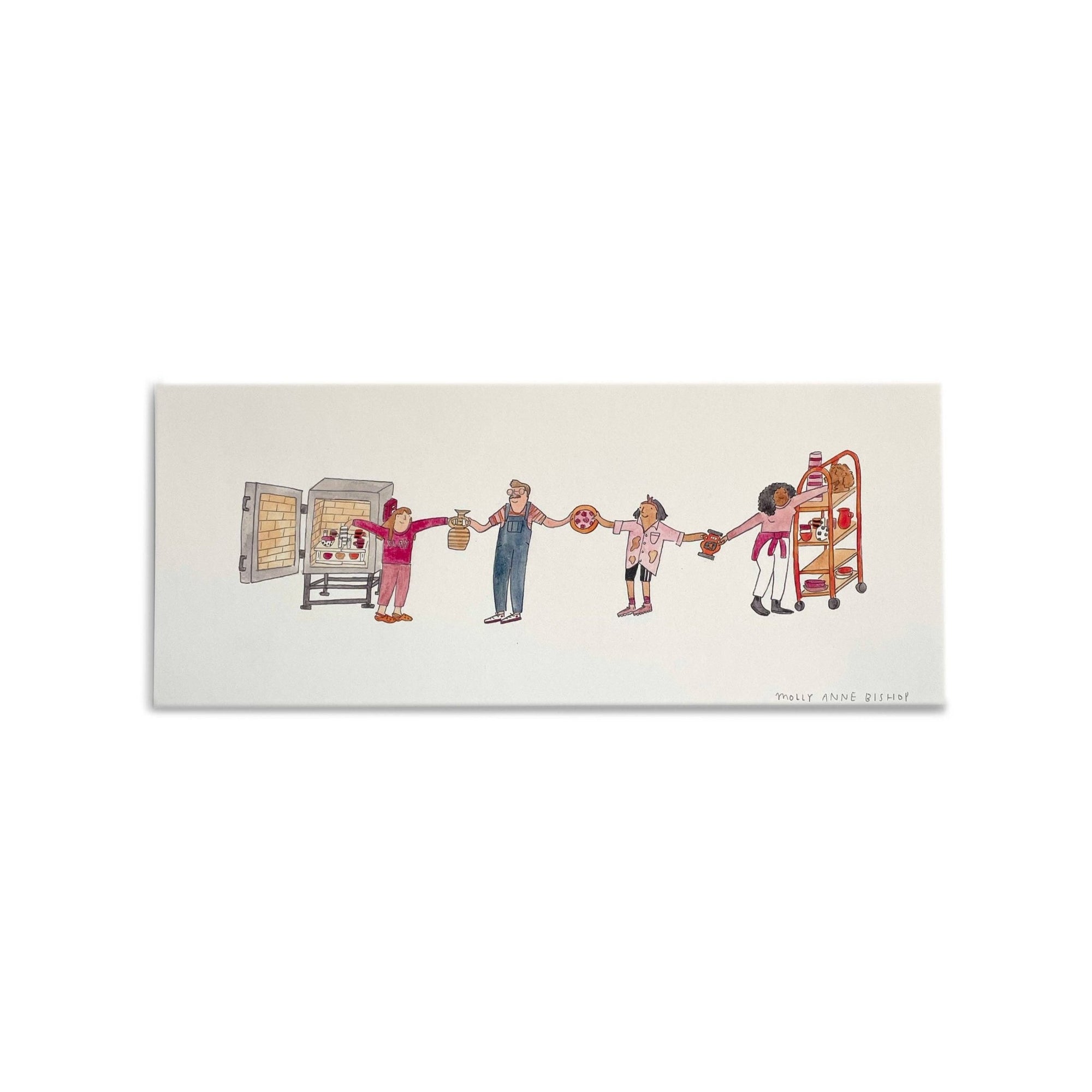 Molly Anne Bishop - Team Unload Print: 12x5 - VISUAL INDEX