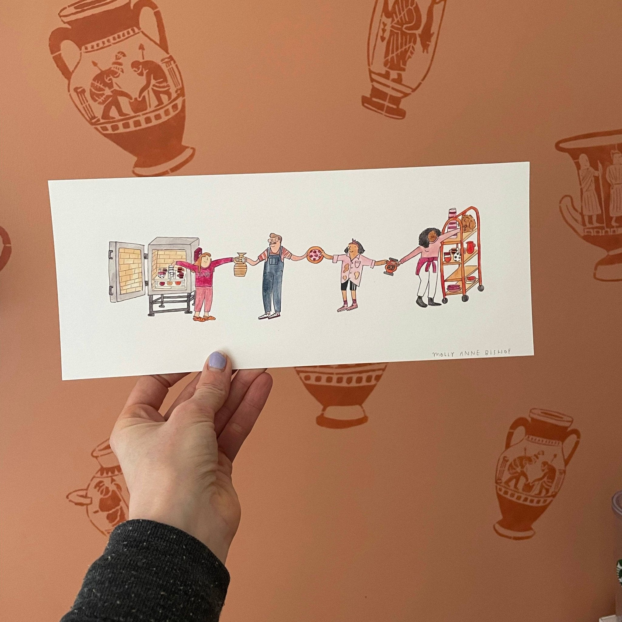 Molly Anne Bishop - Team Unload Print: 12x5 - VISUAL INDEX