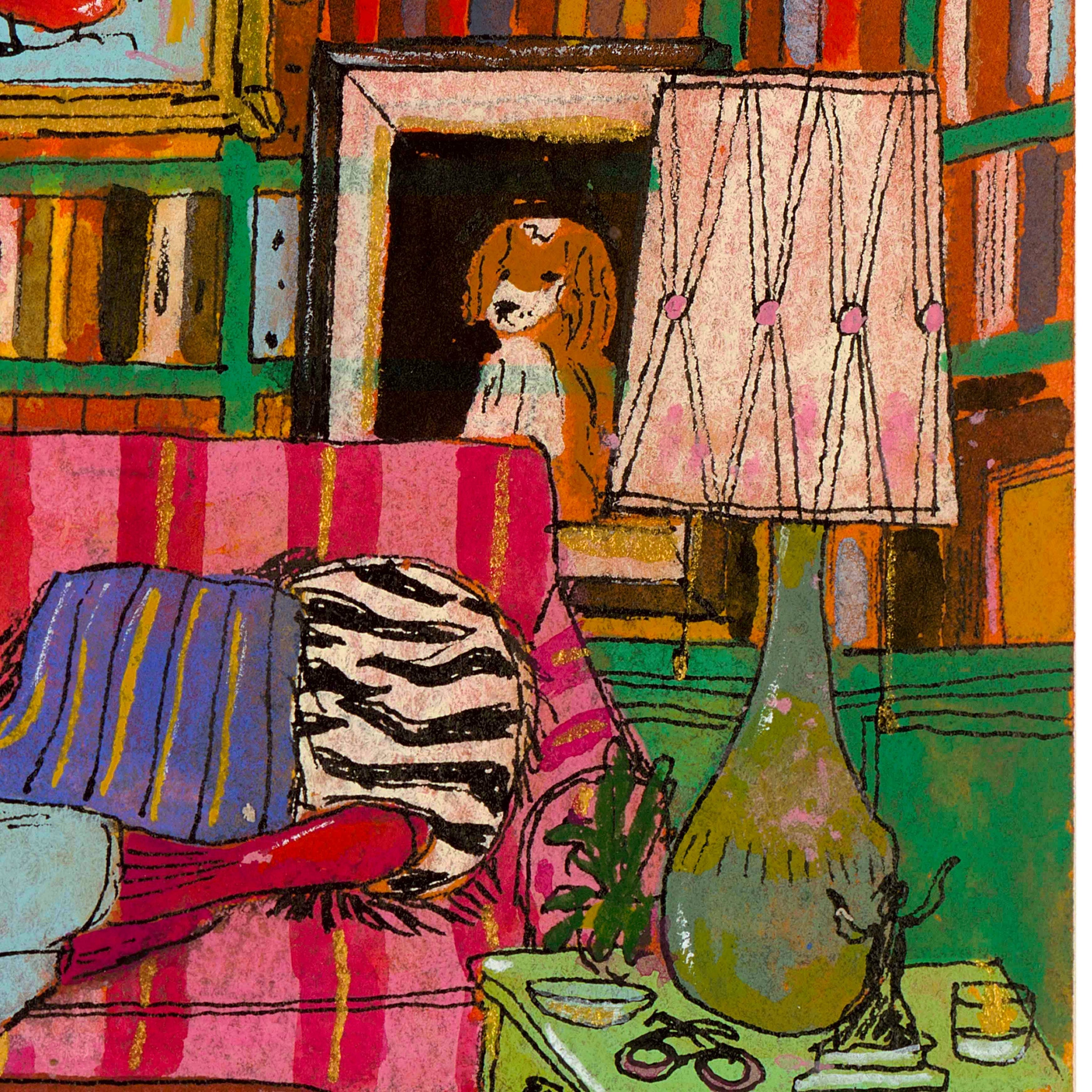 Seeking Comfort print: 8x10 inches