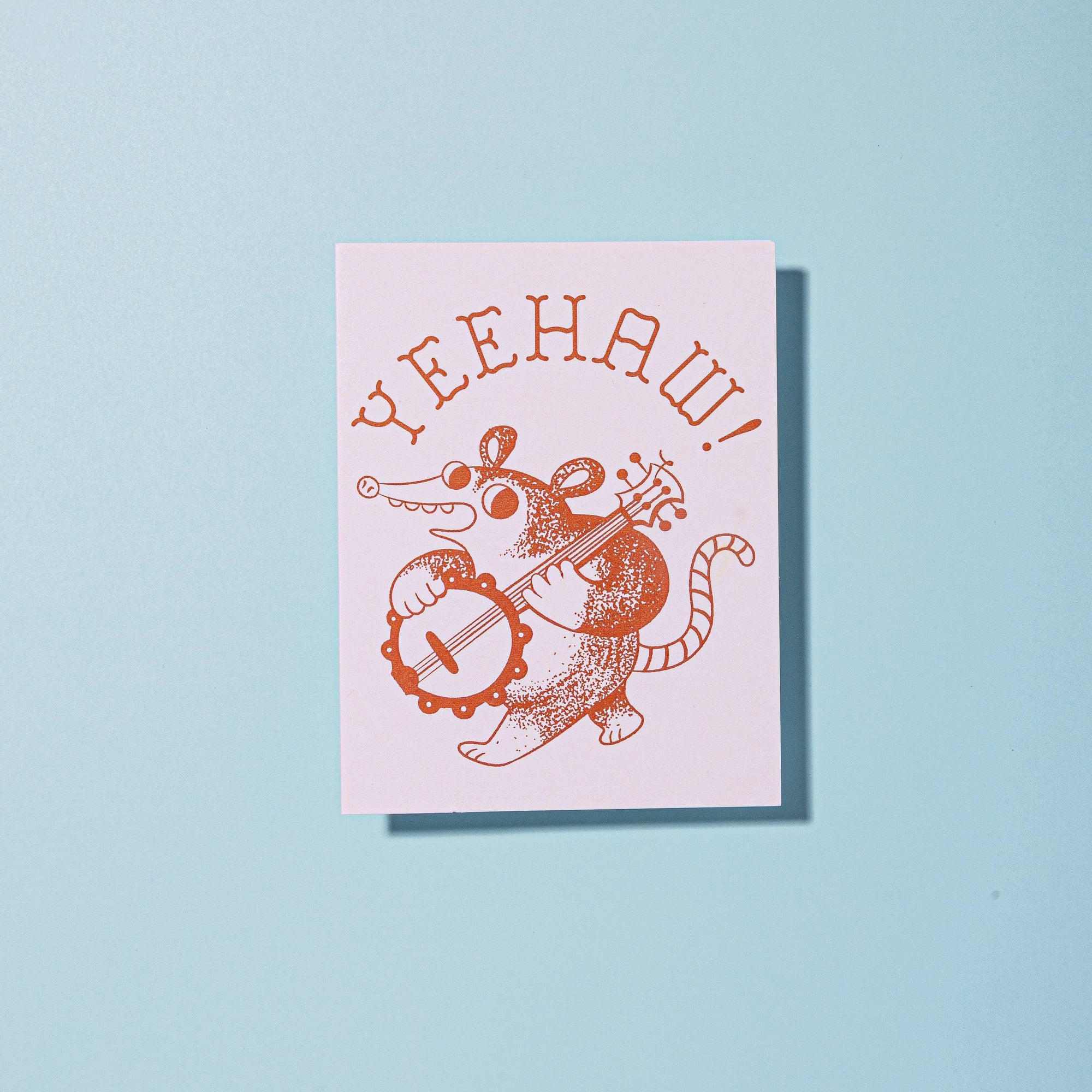 Yeehaw Blank A2 Card with Envelope