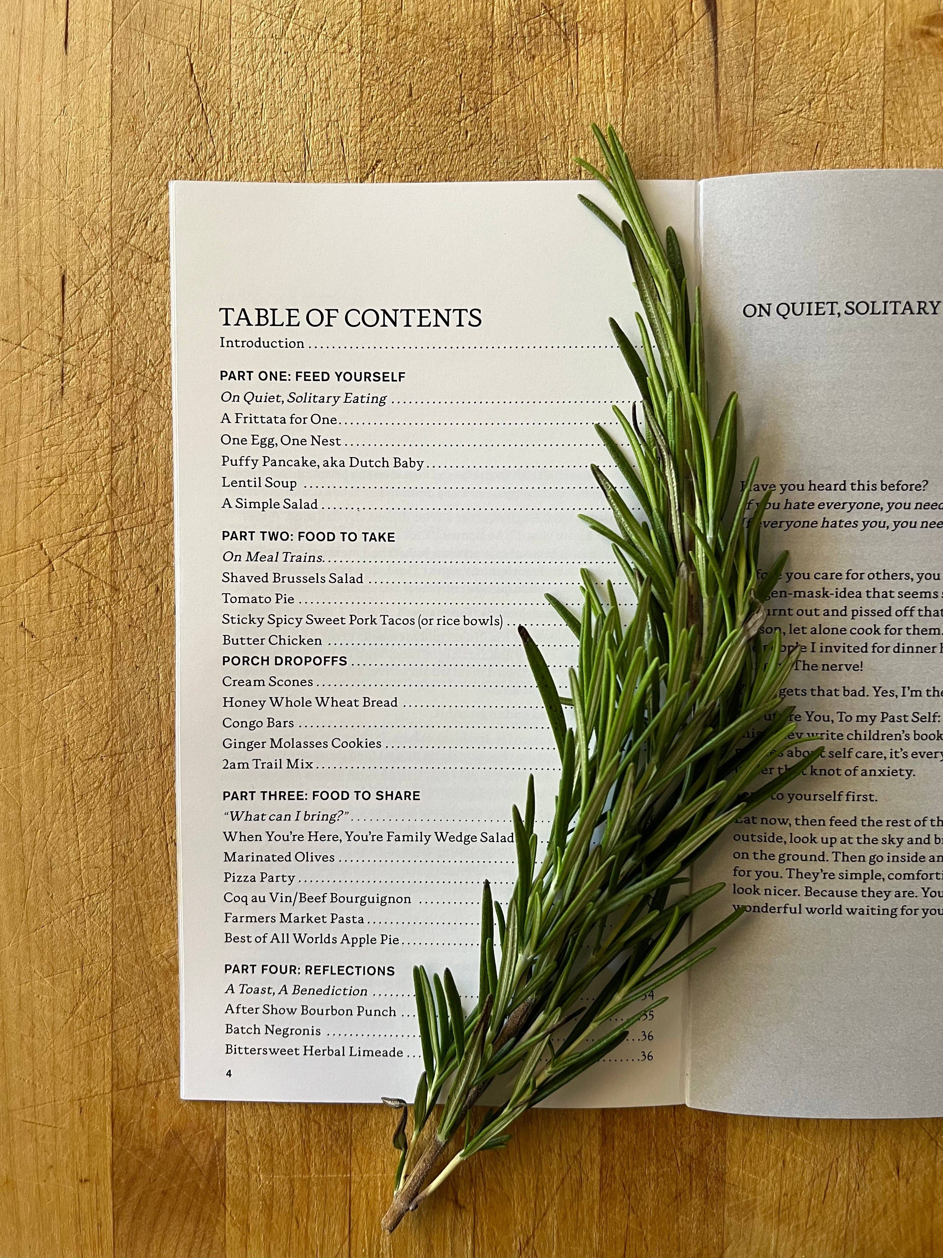 A Place Here, Vol. 3 | Recipe Zine Gift
