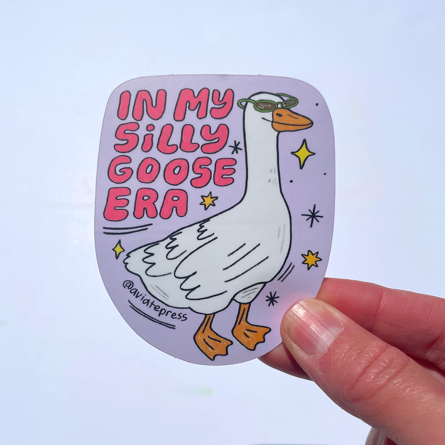 In My Silly Goose Era Sticker