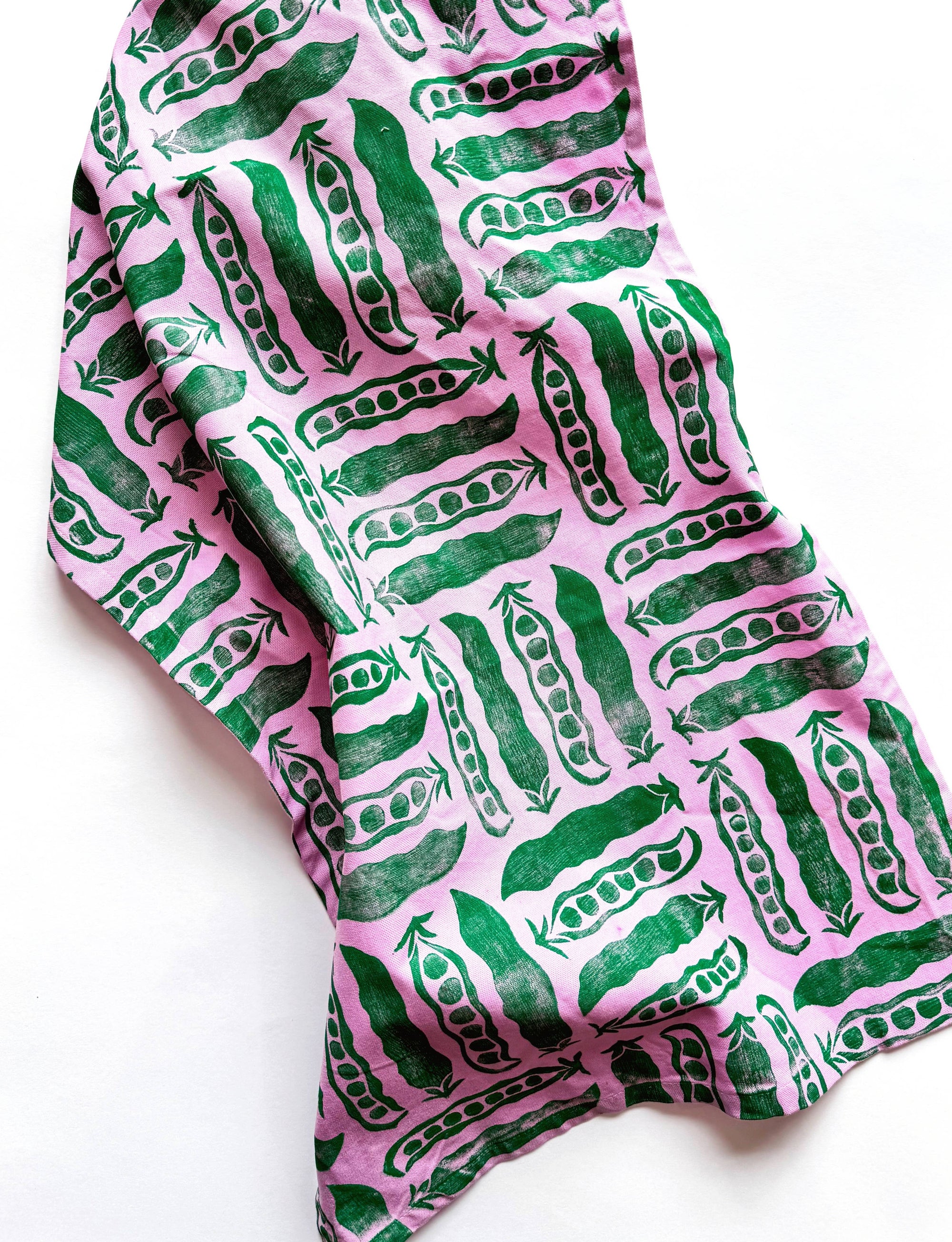 Pea Pods Tea Towel