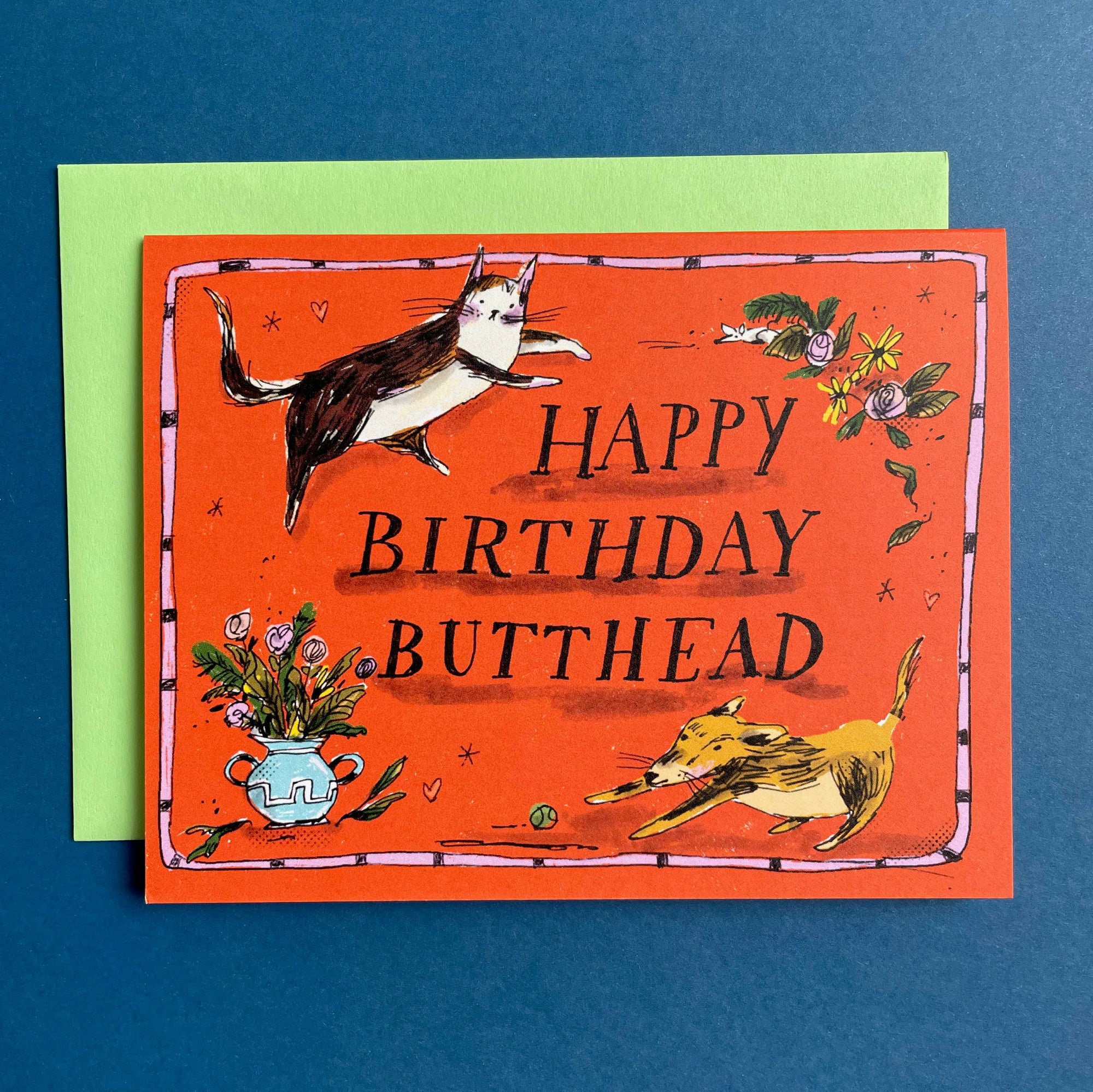 Happy Birthday Butthead Card