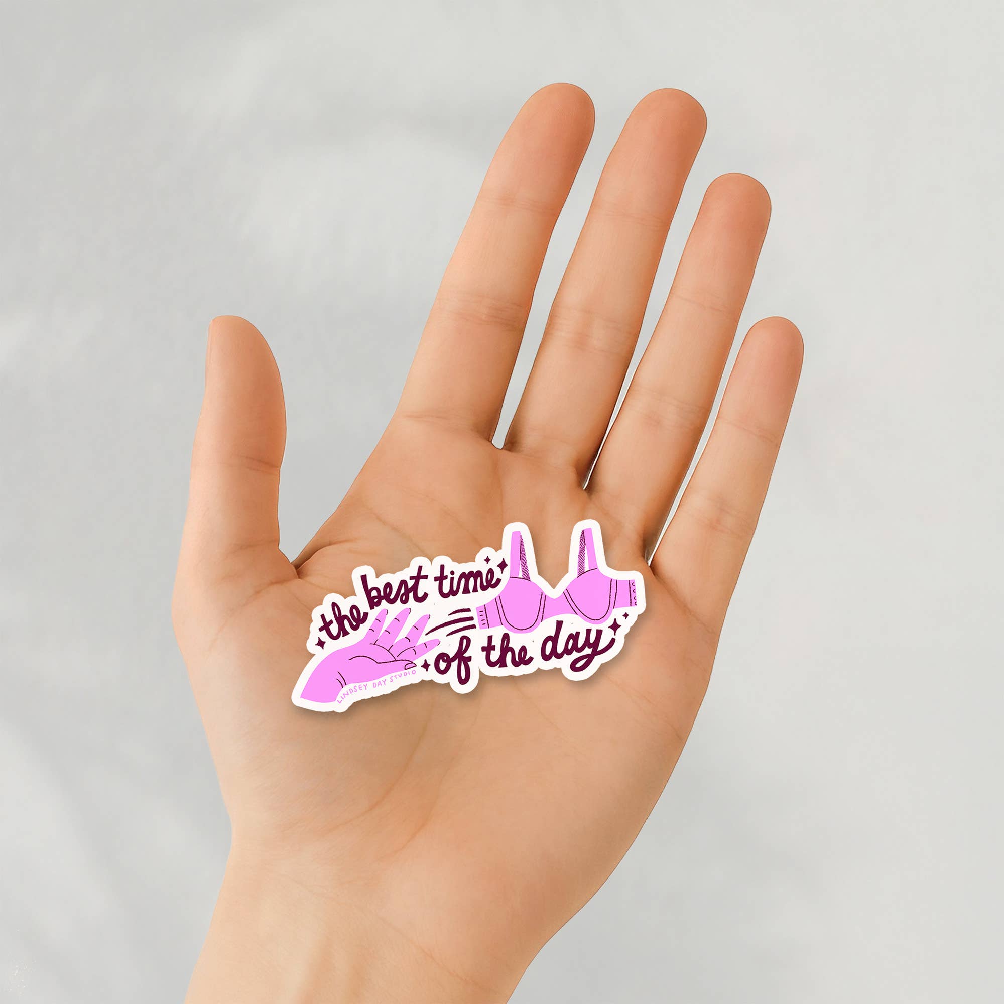 Best Time of Day, Funny Feminist Sticker