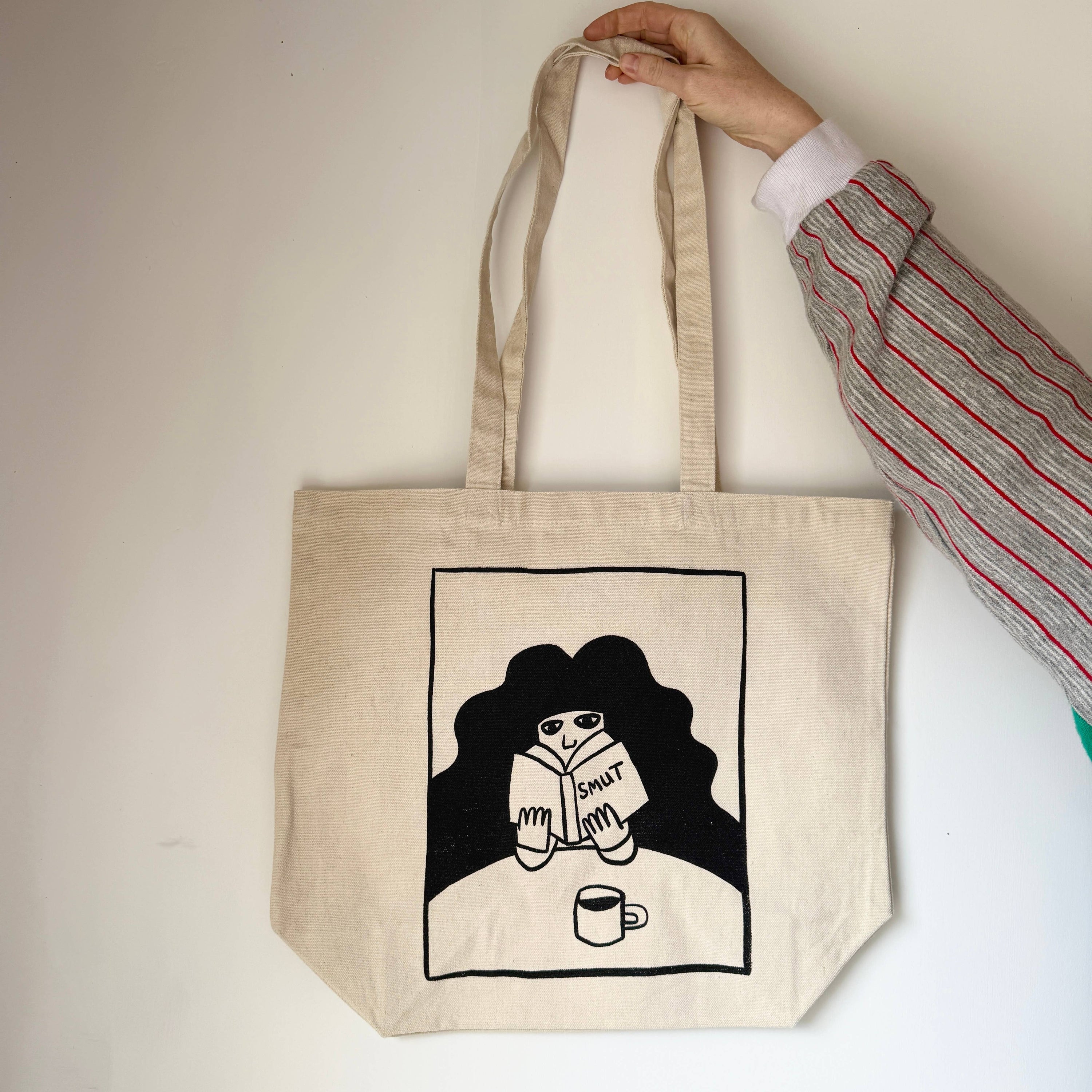 Smut Tote Bag: Classic Slim Tote (no gusset)