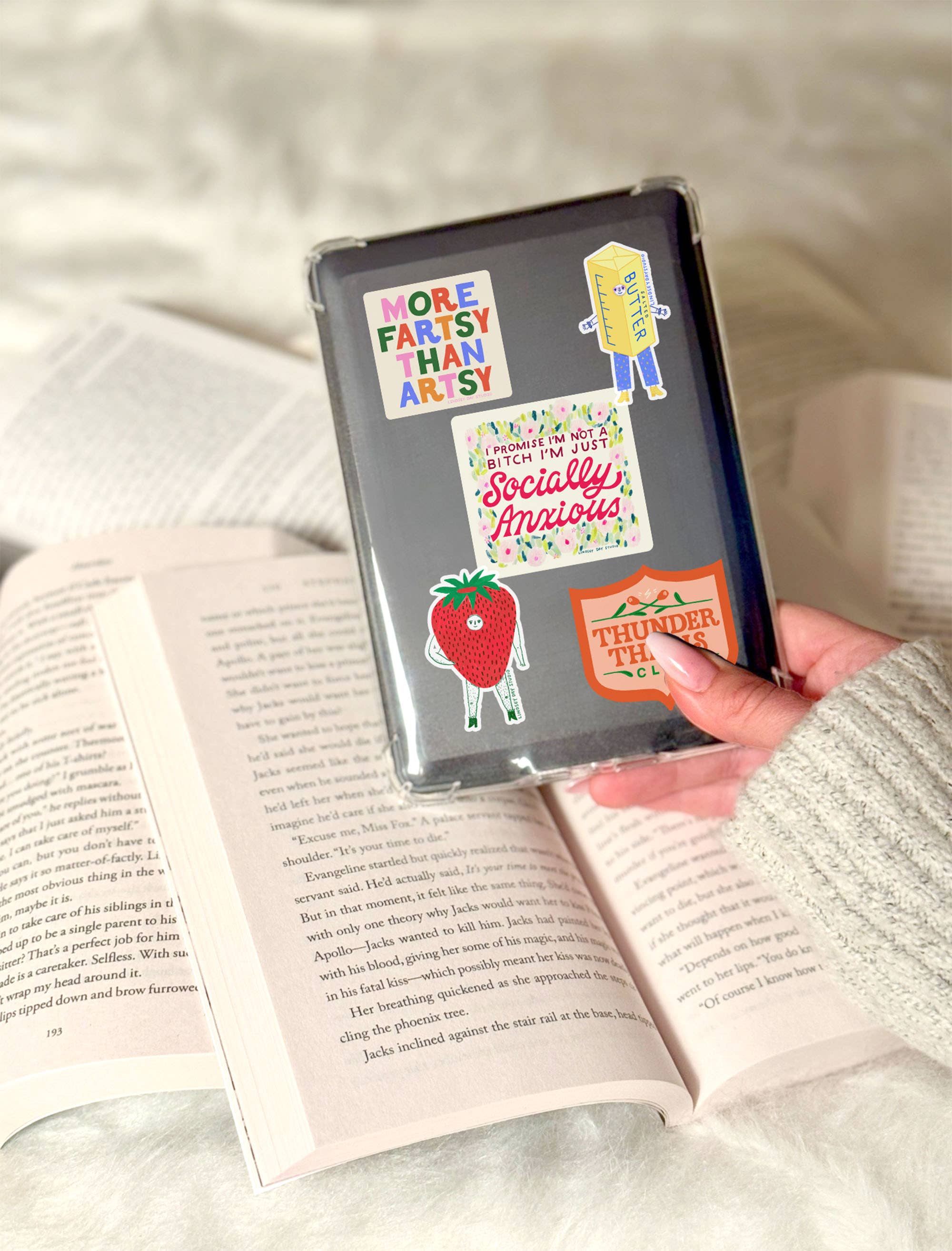 Socially Anxious Sticker, Funny Sticker, Anxiety Sticker