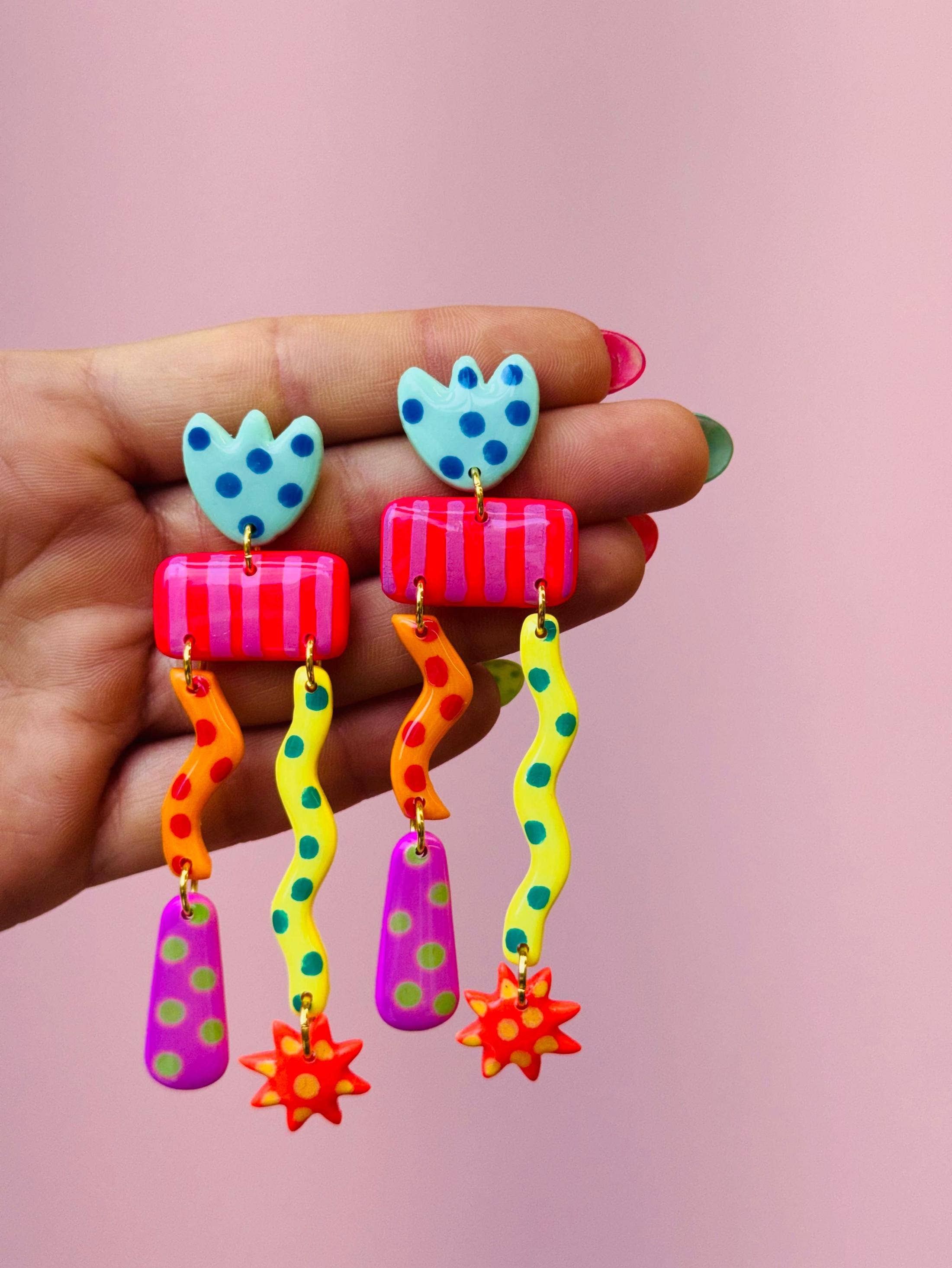 Funfetti Betty Earrings