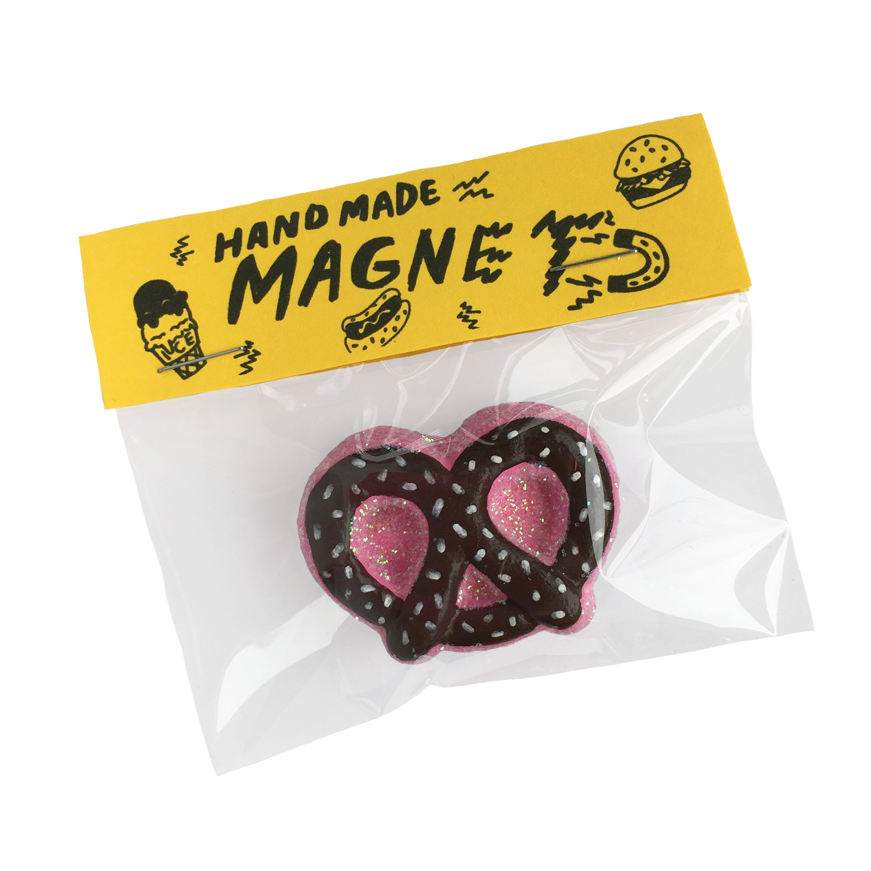 Pretzel Magnet