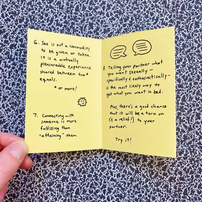 A Few Things Everyone Should Know About Sex Zine | Feminist