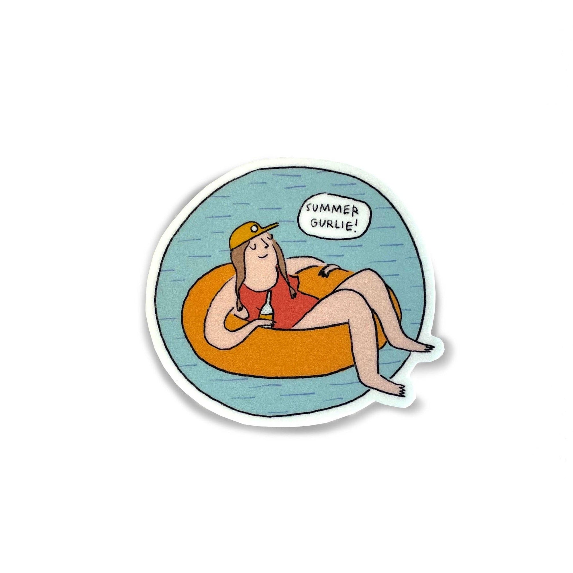 Molly Anne Bishop - Summer Gurlie Sticker - VISUAL INDEX