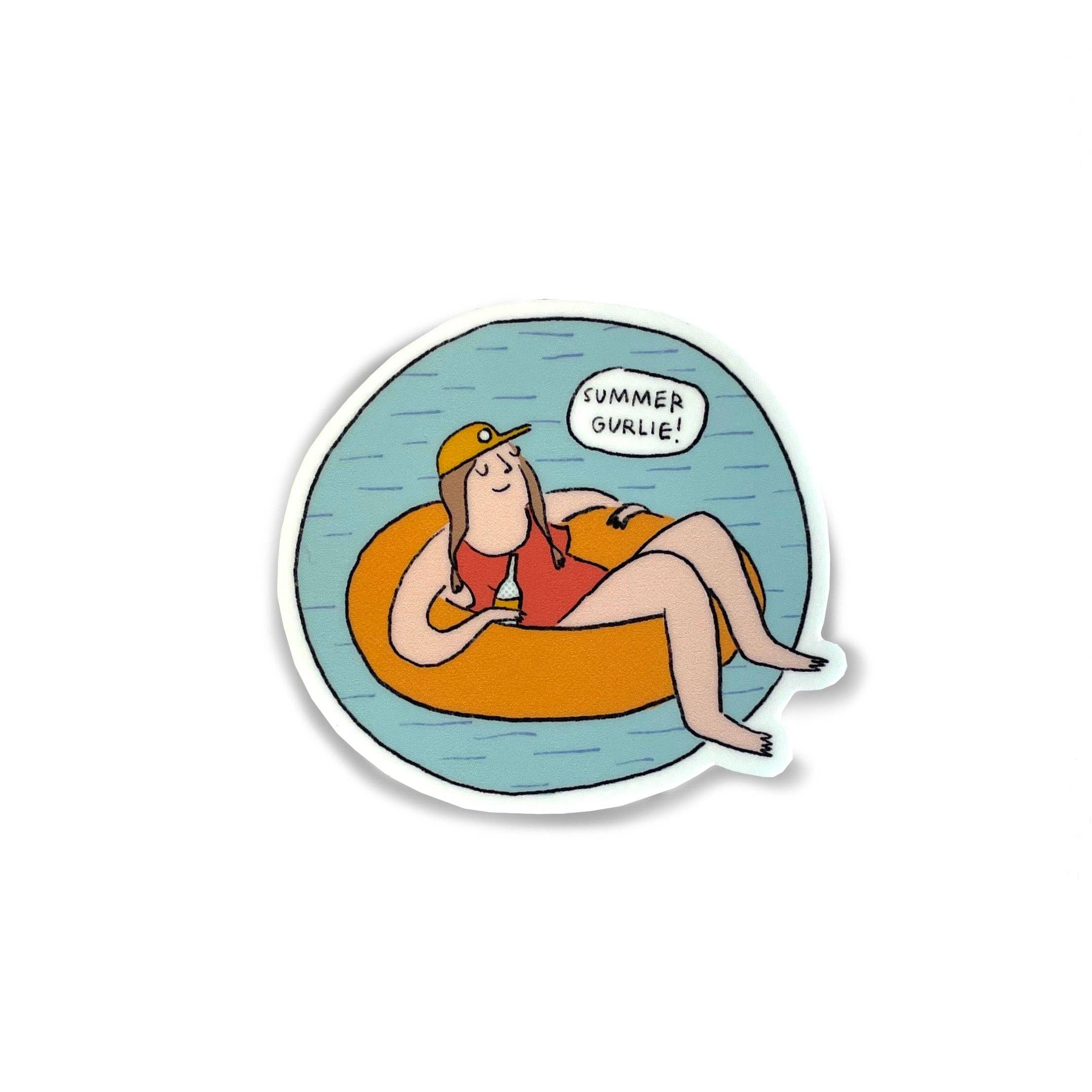 Molly Anne Bishop - Summer Gurlie Sticker - VISUAL INDEX