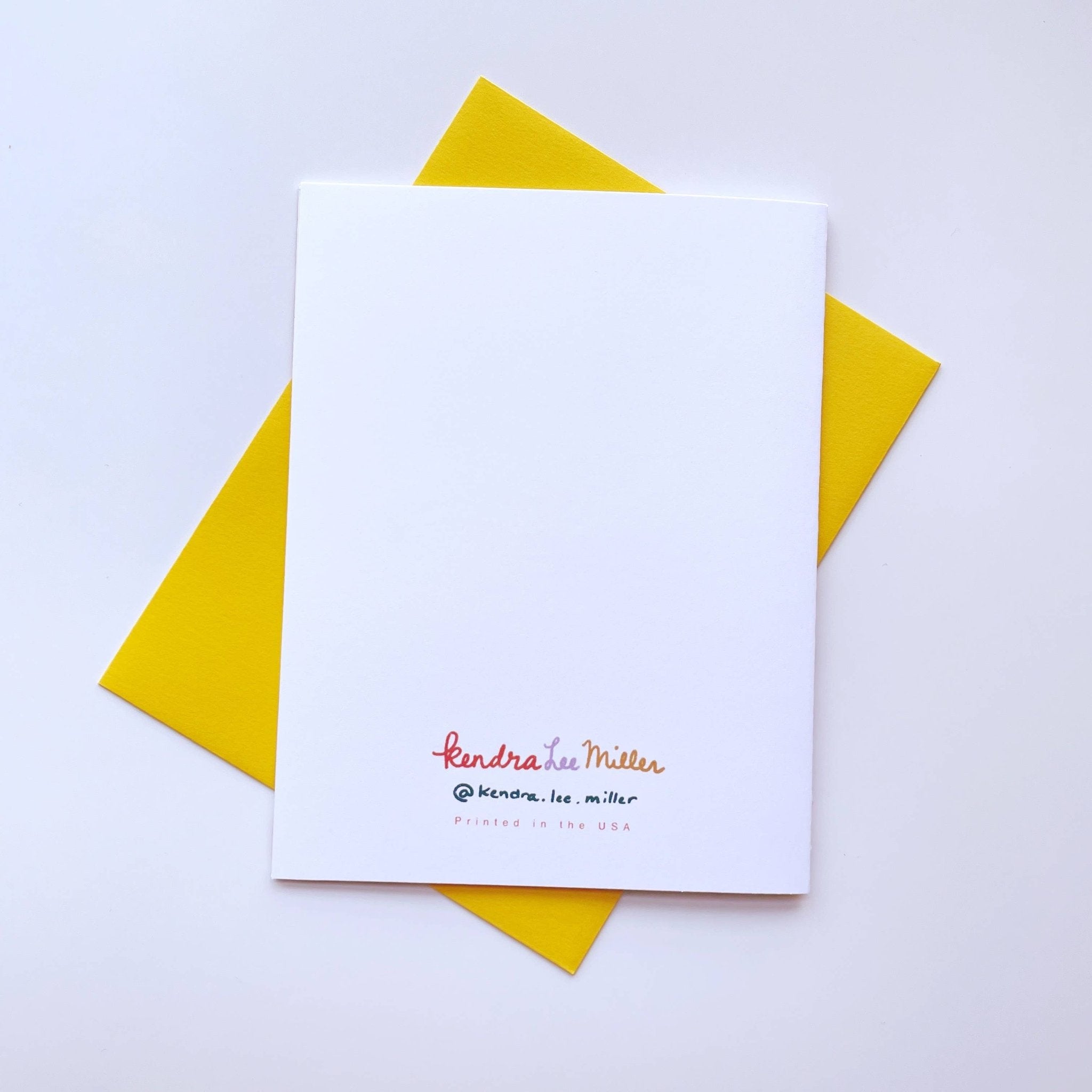 Kendra Lee Miller Art - Feel Better Alphabet Soup in Bed Get Well Greeting Card - VISUAL INDEX