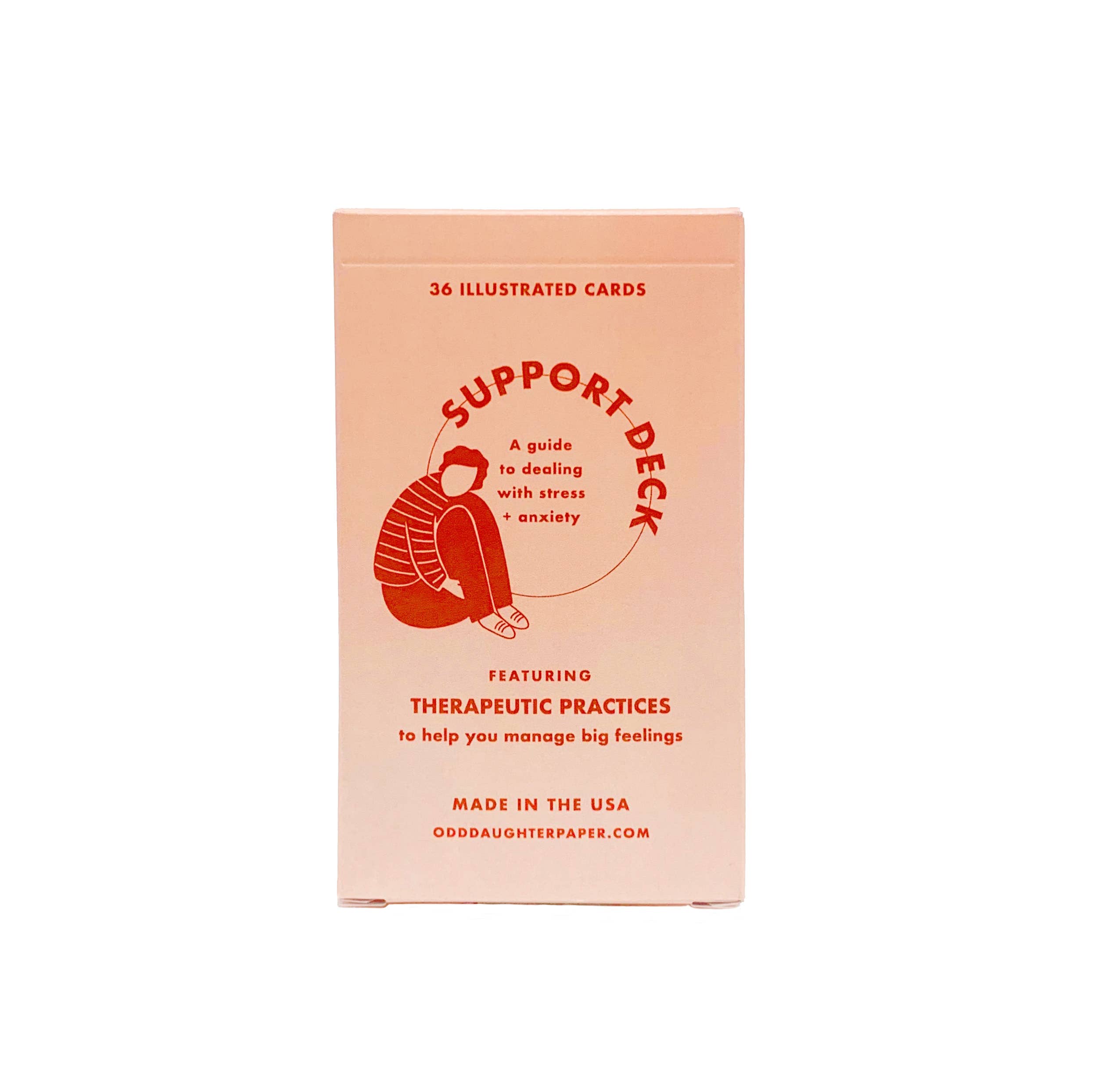 Odd Daughter Paper Co. - Support Deck - Mental Health Card Deck - VISUAL INDEX