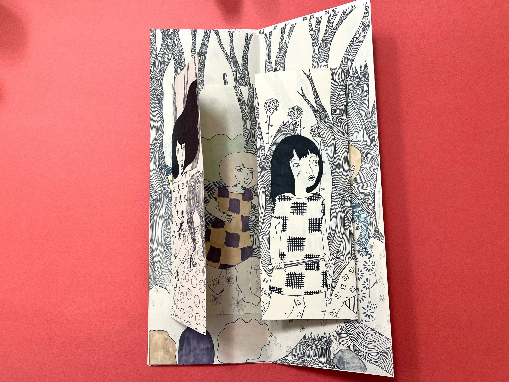 Erika Rier - In the Middle - Art Zine - VISUAL INDEX