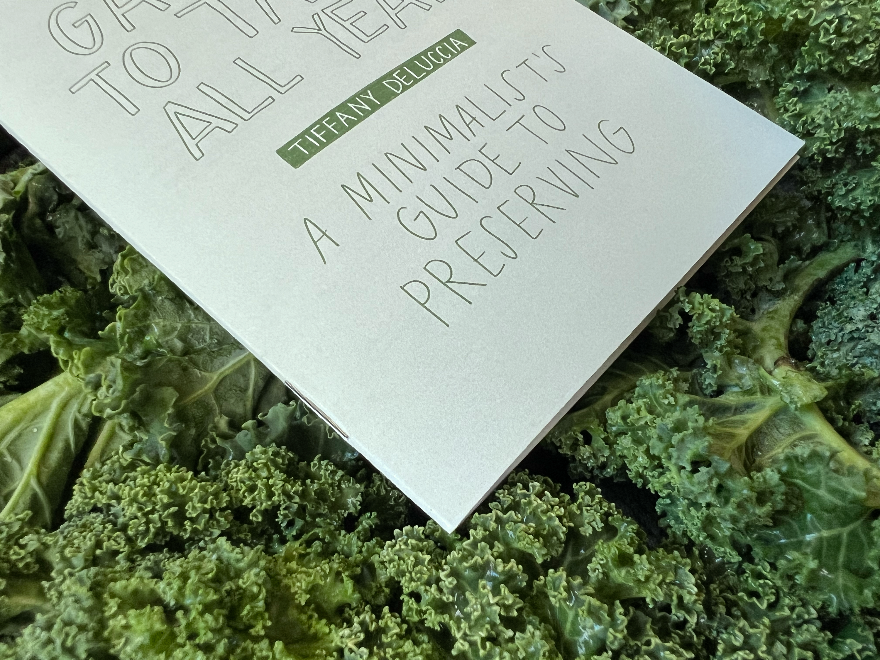 Minimalist Canning & Preserving Zine – Garden to Table