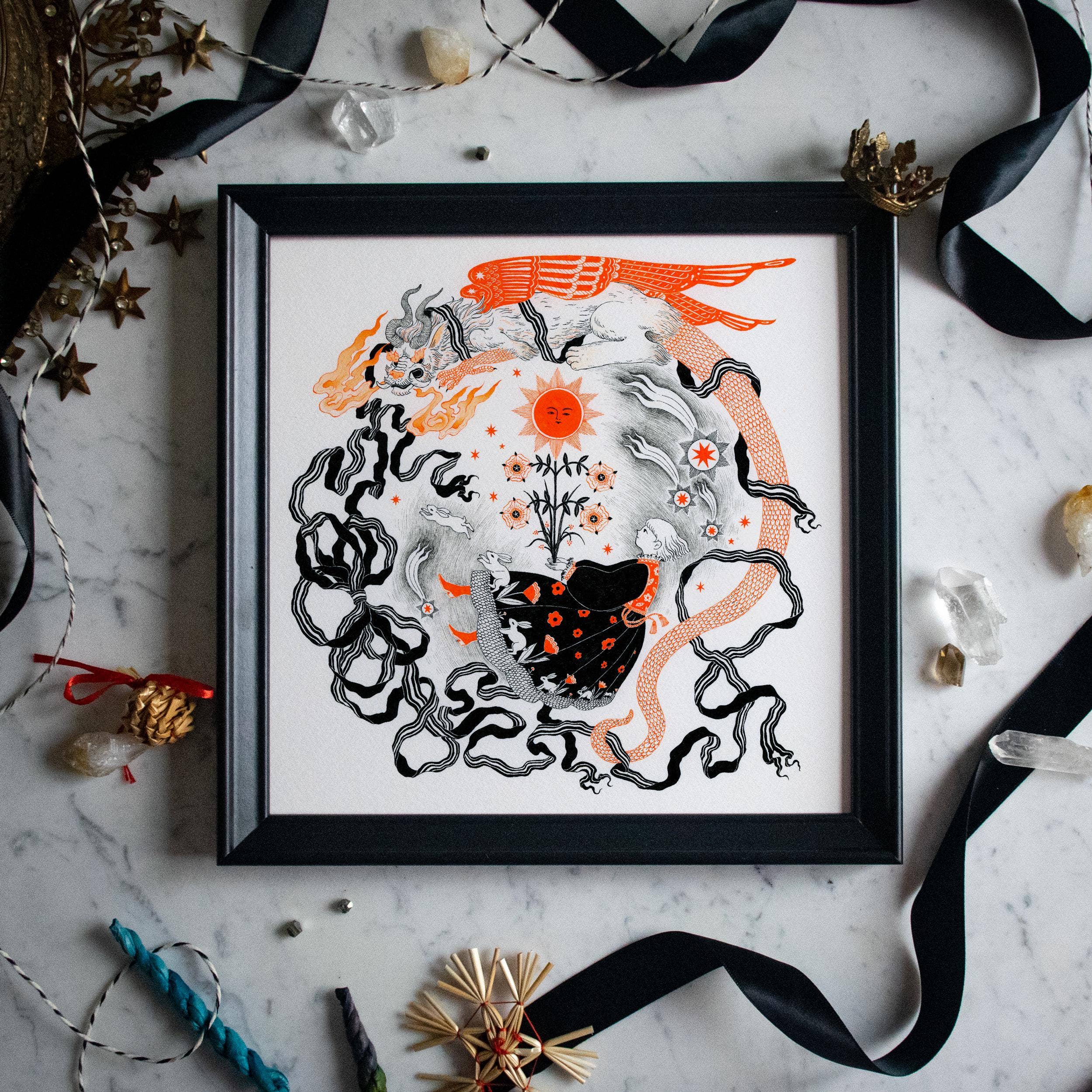 "A Fantastical Saga" – Archival Art Print