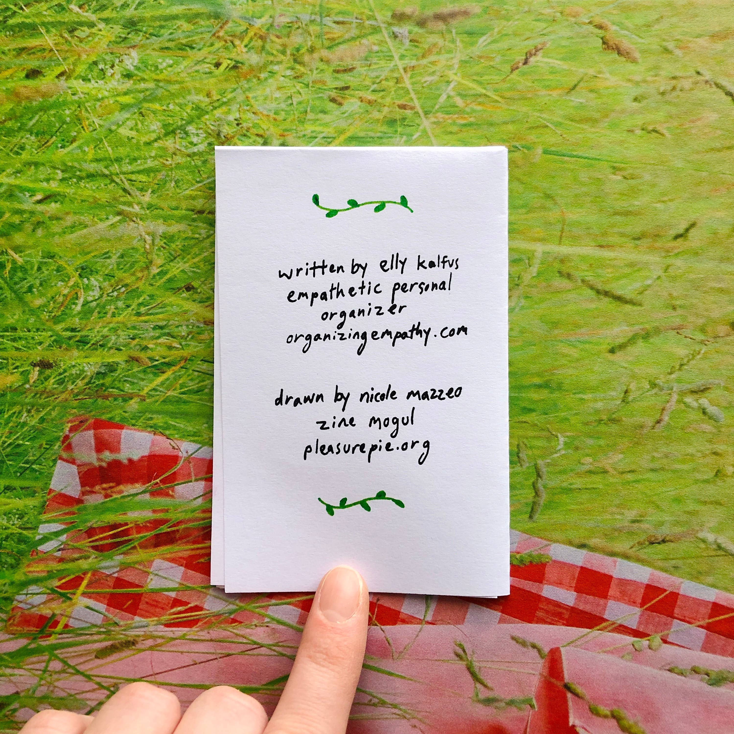 So You Want To See A Therapist Zine | Mental Health Support Therapy Mini Zine