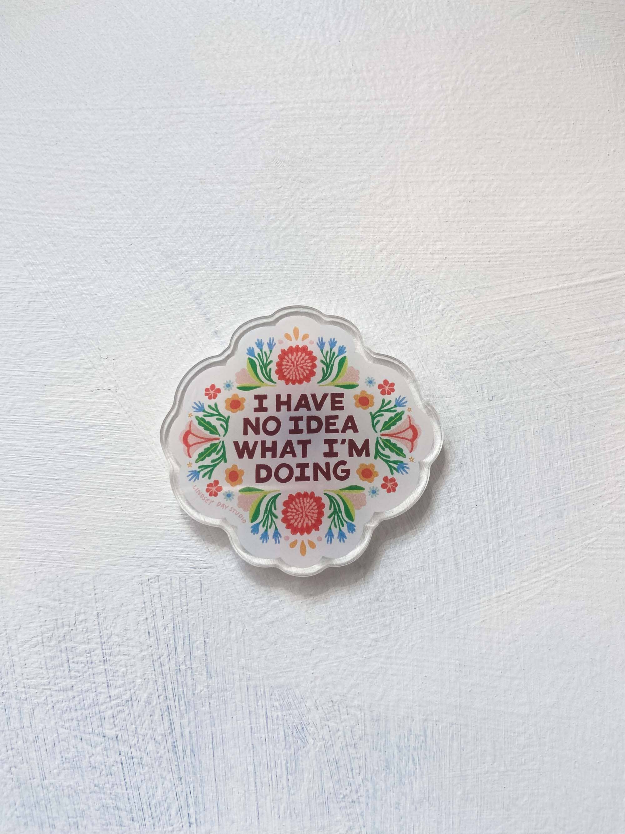 No Idea Magnet, Funny Fridge Magnet