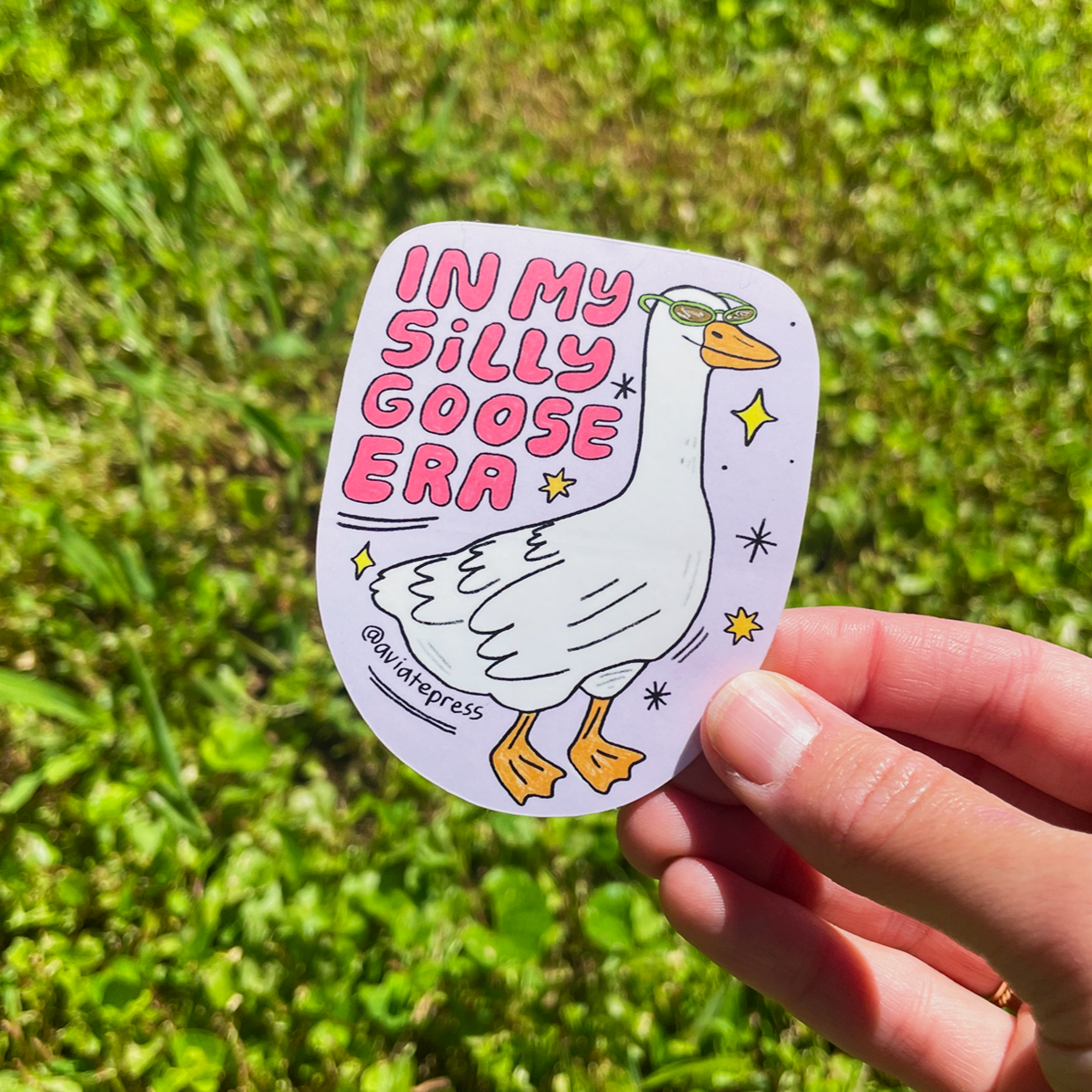 In My Silly Goose Era Sticker