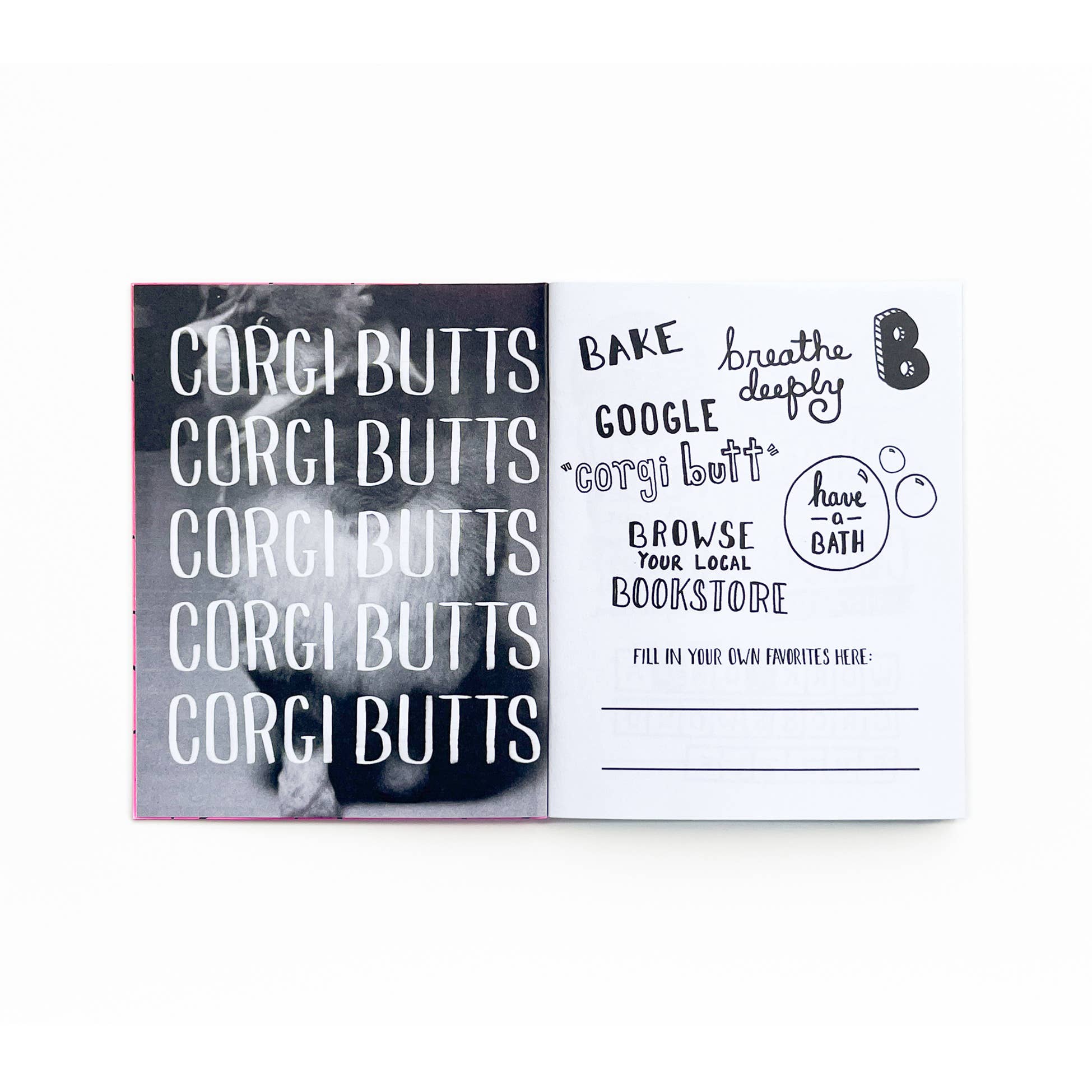 Self Care Index Zine: Reminders of the Things You Like to Do