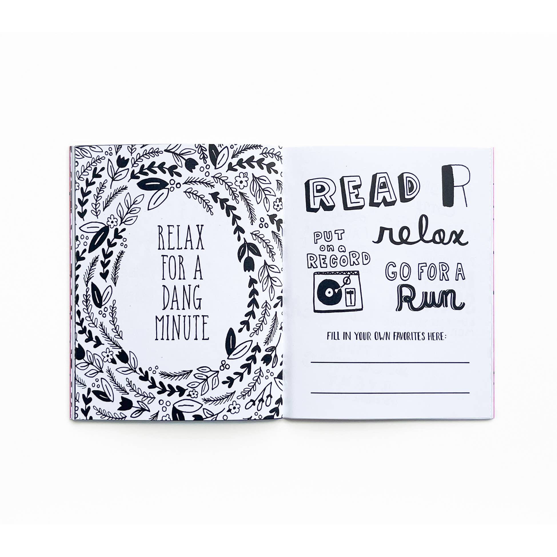 Self Care Index Zine: Reminders of the Things You Like to Do