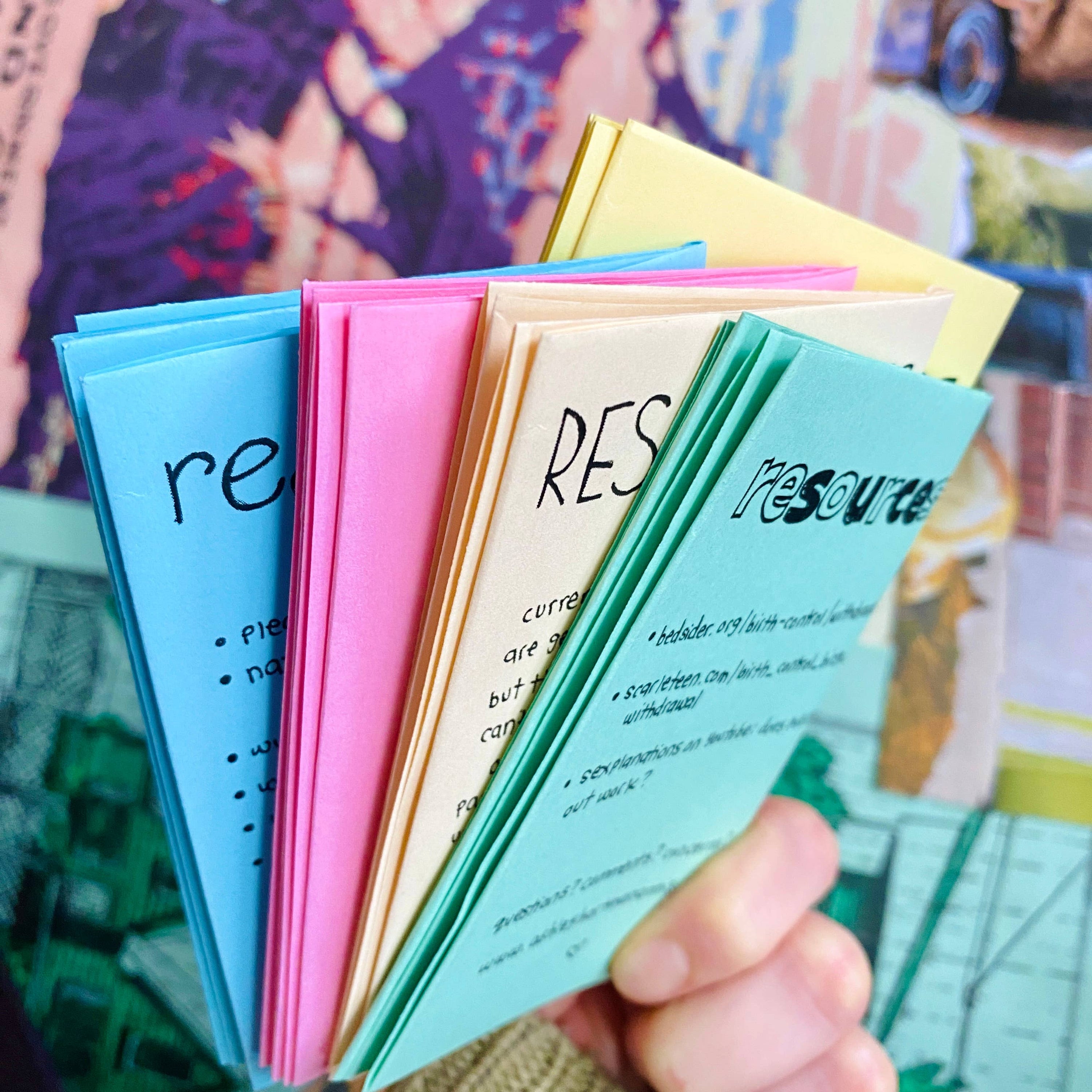 Birth Control Zine Bundle | Gender affirming sex education
