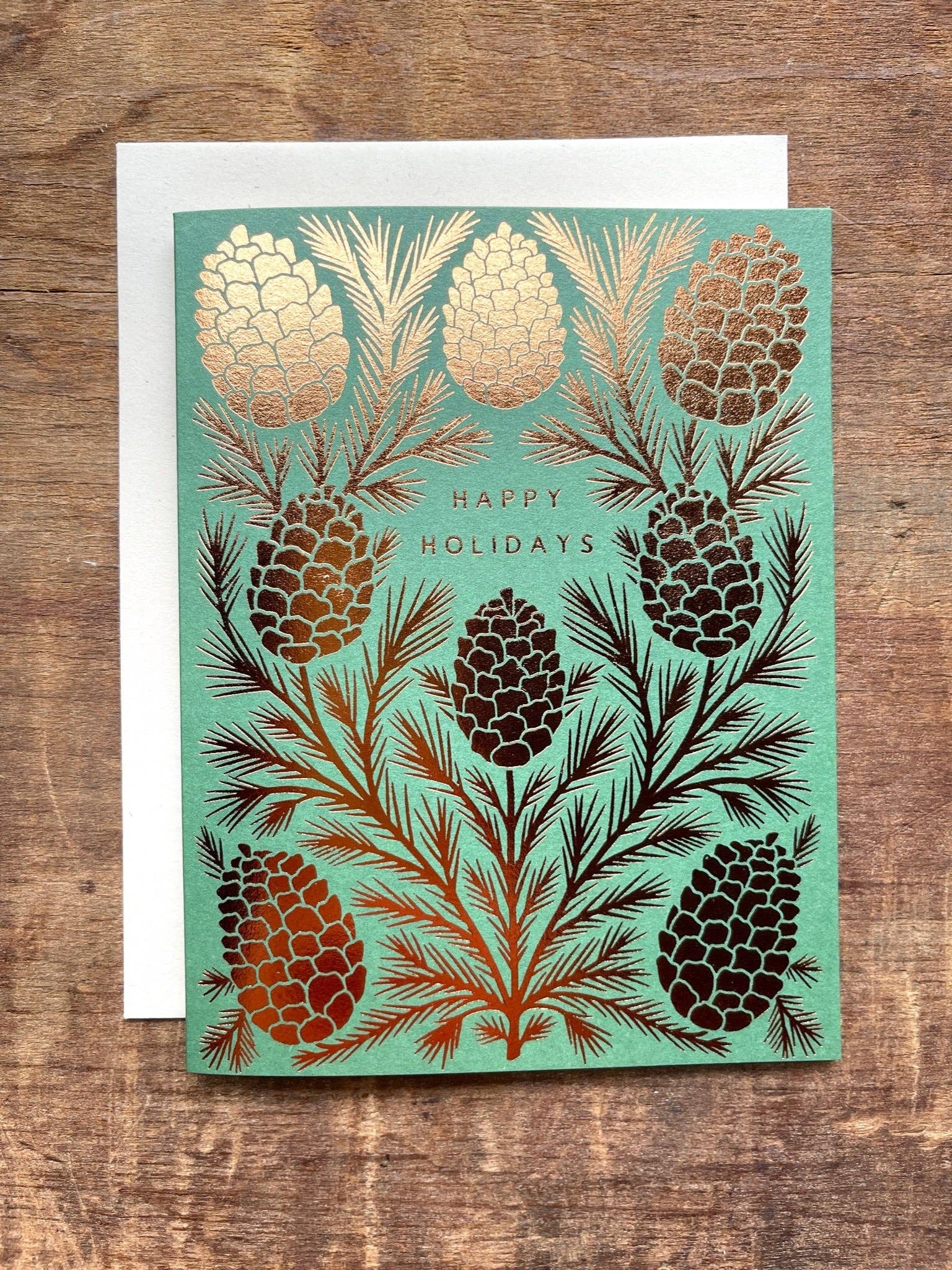 "Happy Holidays," Holiday Card: Set of 6