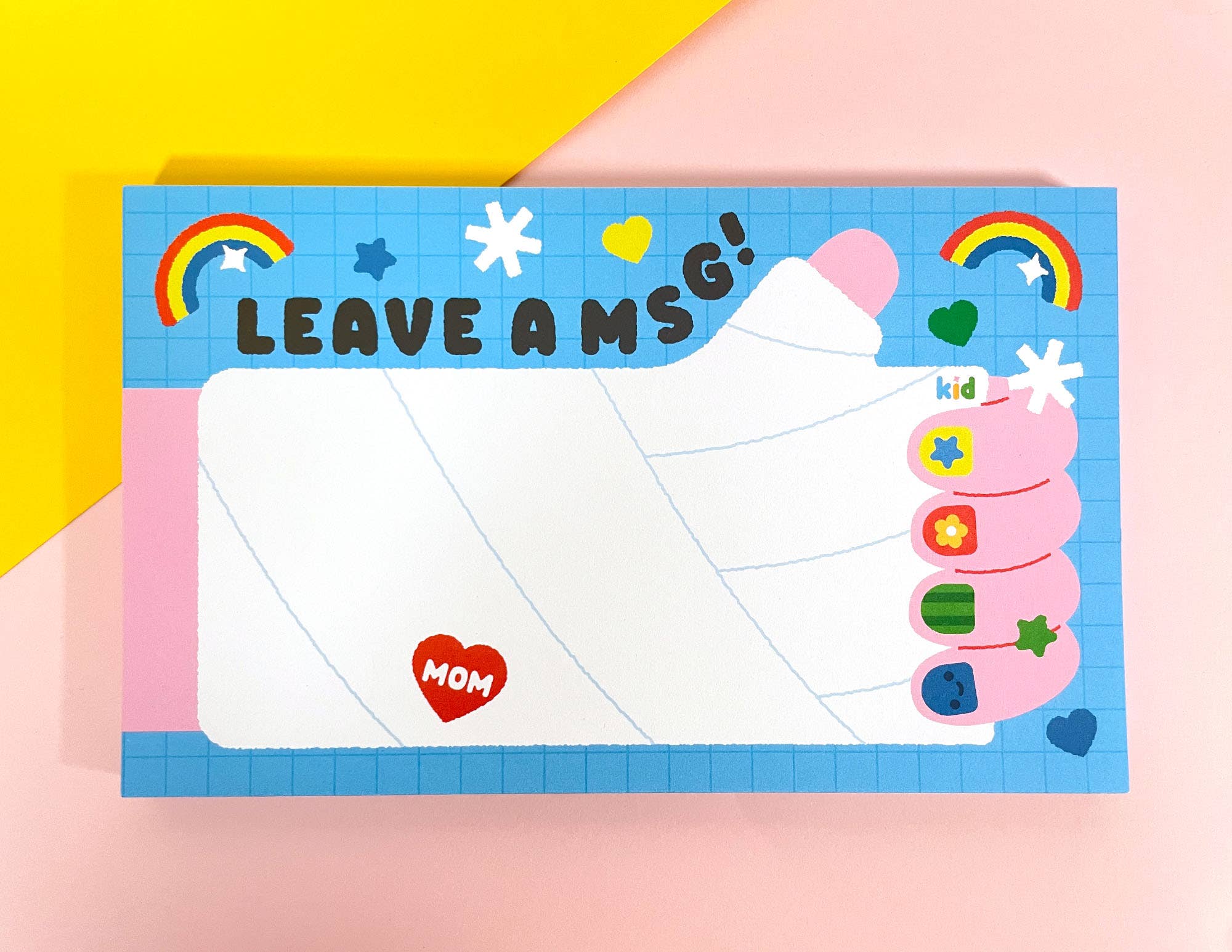 Take a Break Notepad | Arm Cast | Cute Y2K Stationery Gift