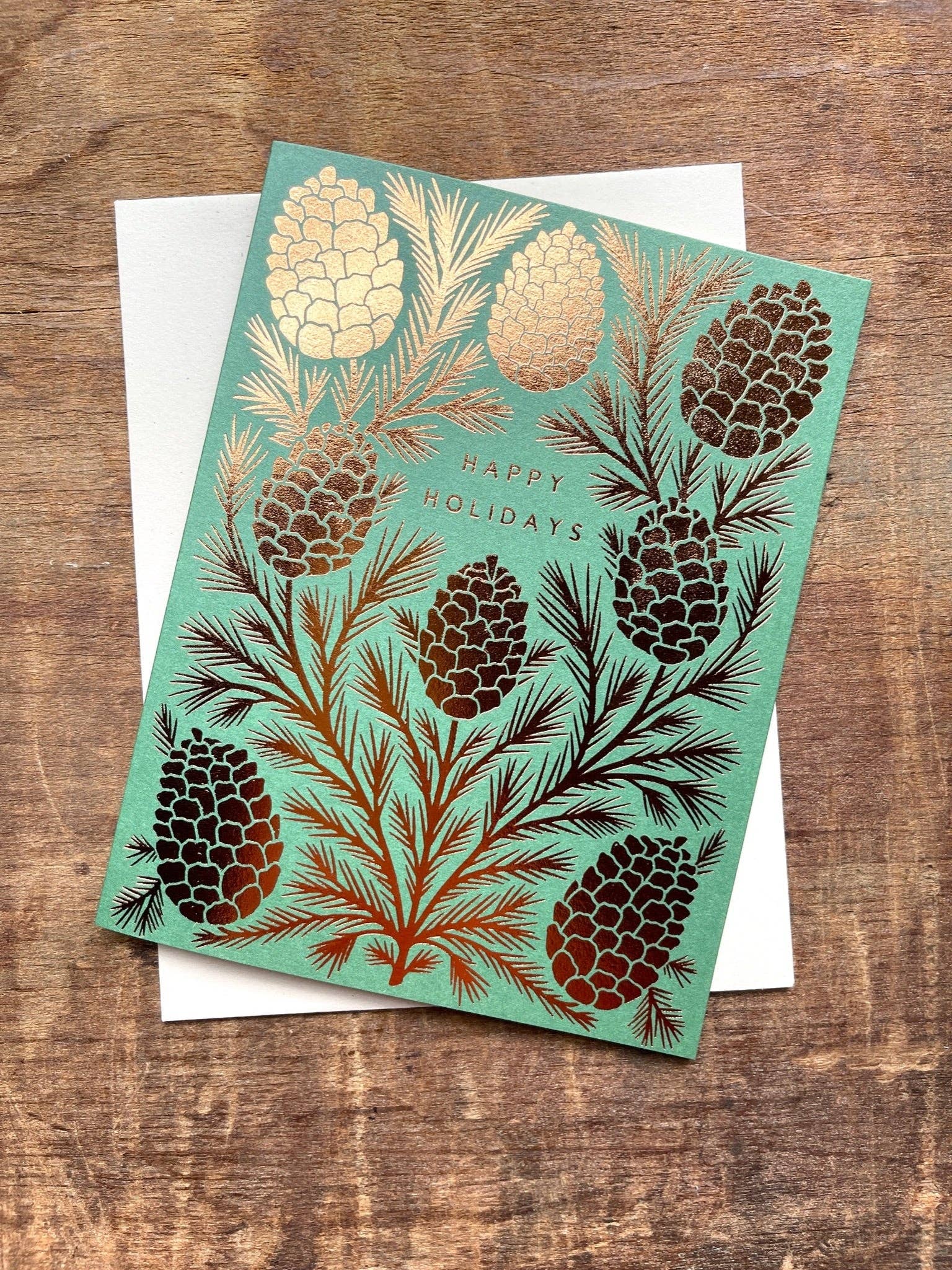 "Happy Holidays," Holiday Card: Set of 6