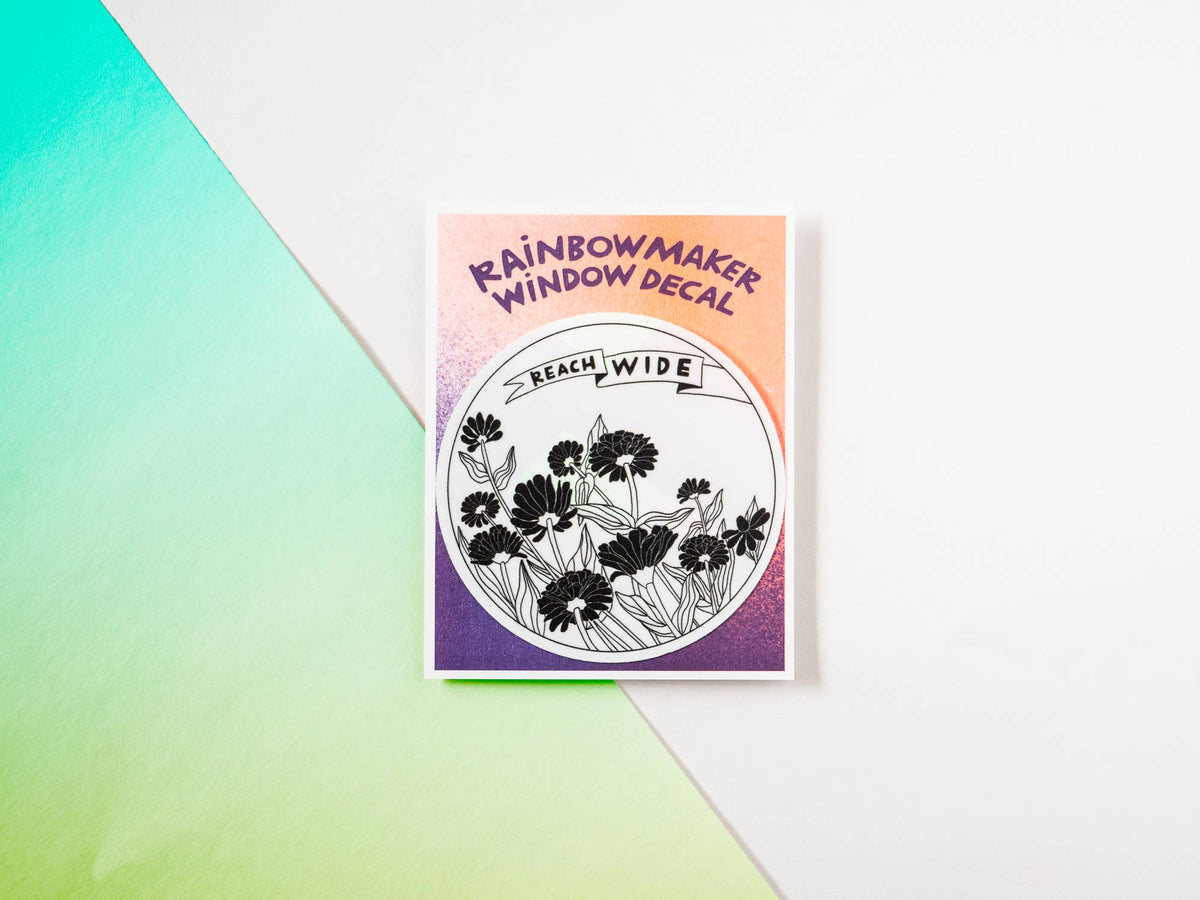 Reach Wide - Rainbowmaker Window Decal