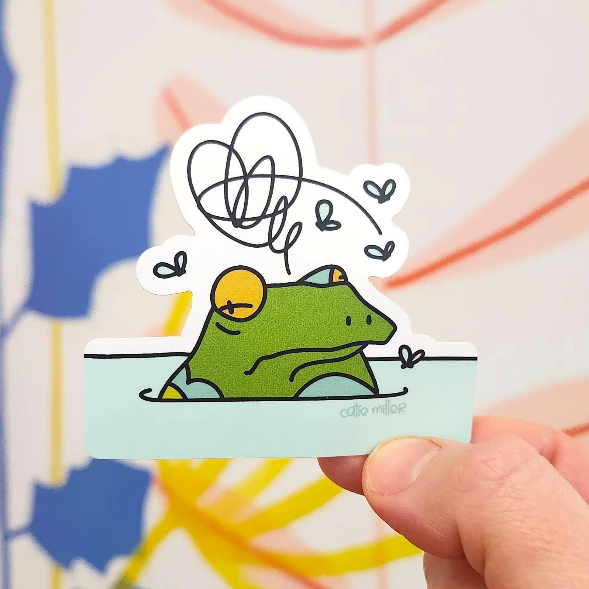 Toad-Vinyl Sticker