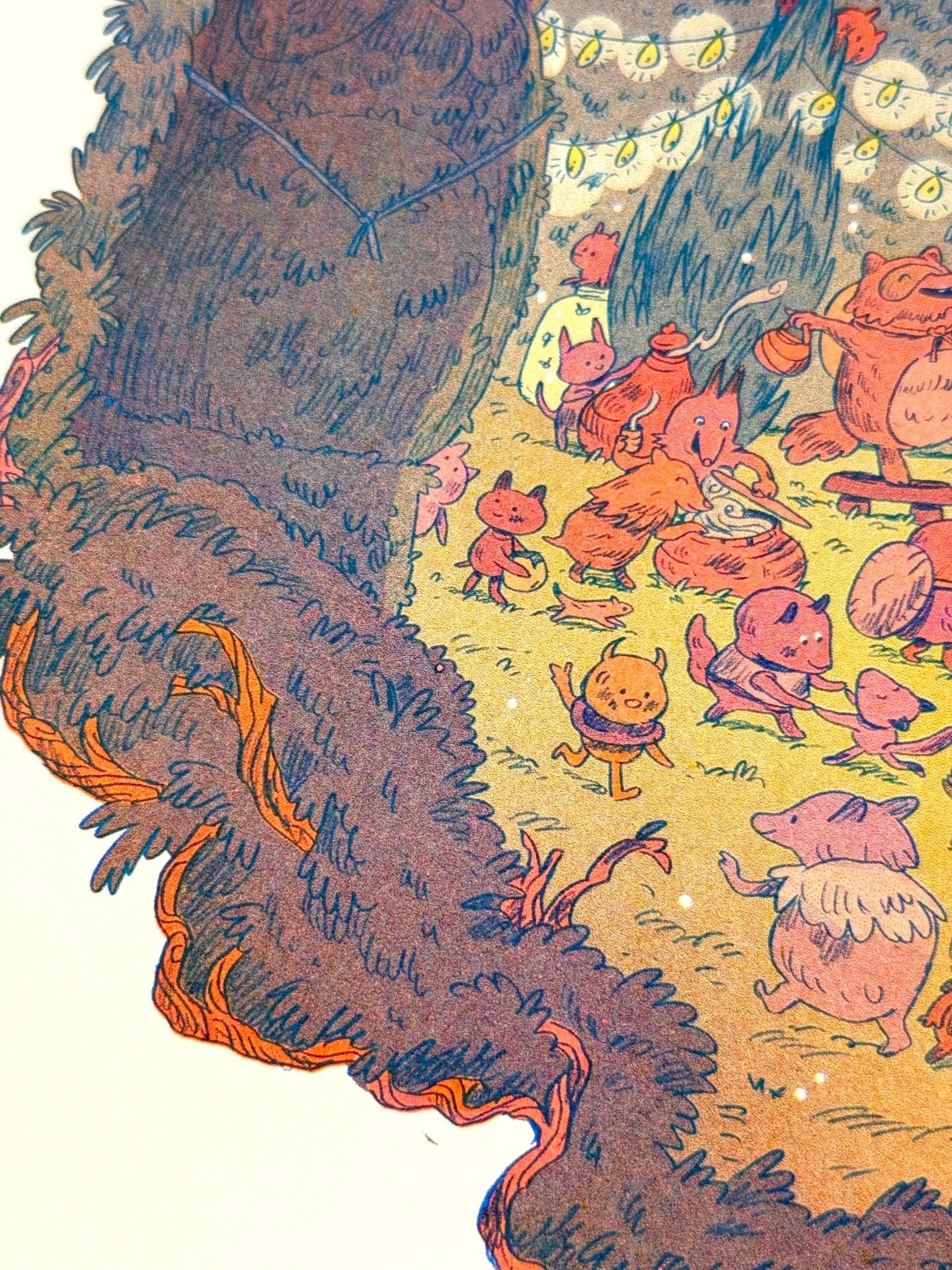 Natalie Andrewson - Maze's End Small Riso Print - VISUAL INDEX