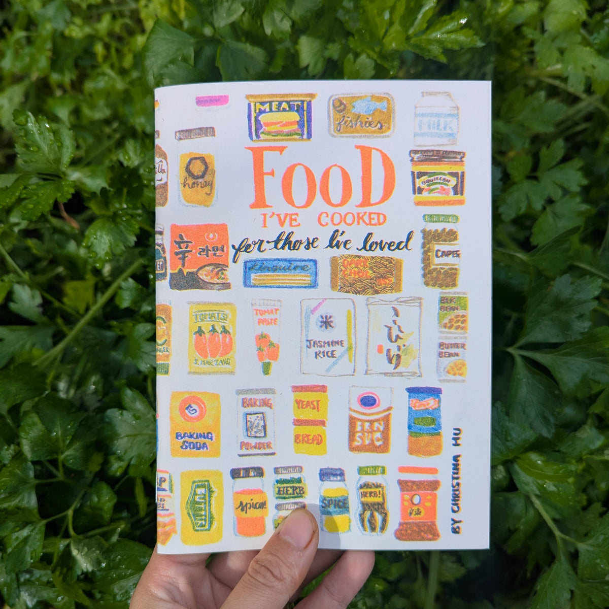 Food I've Cooked for Those I've Loved Risograph Zine