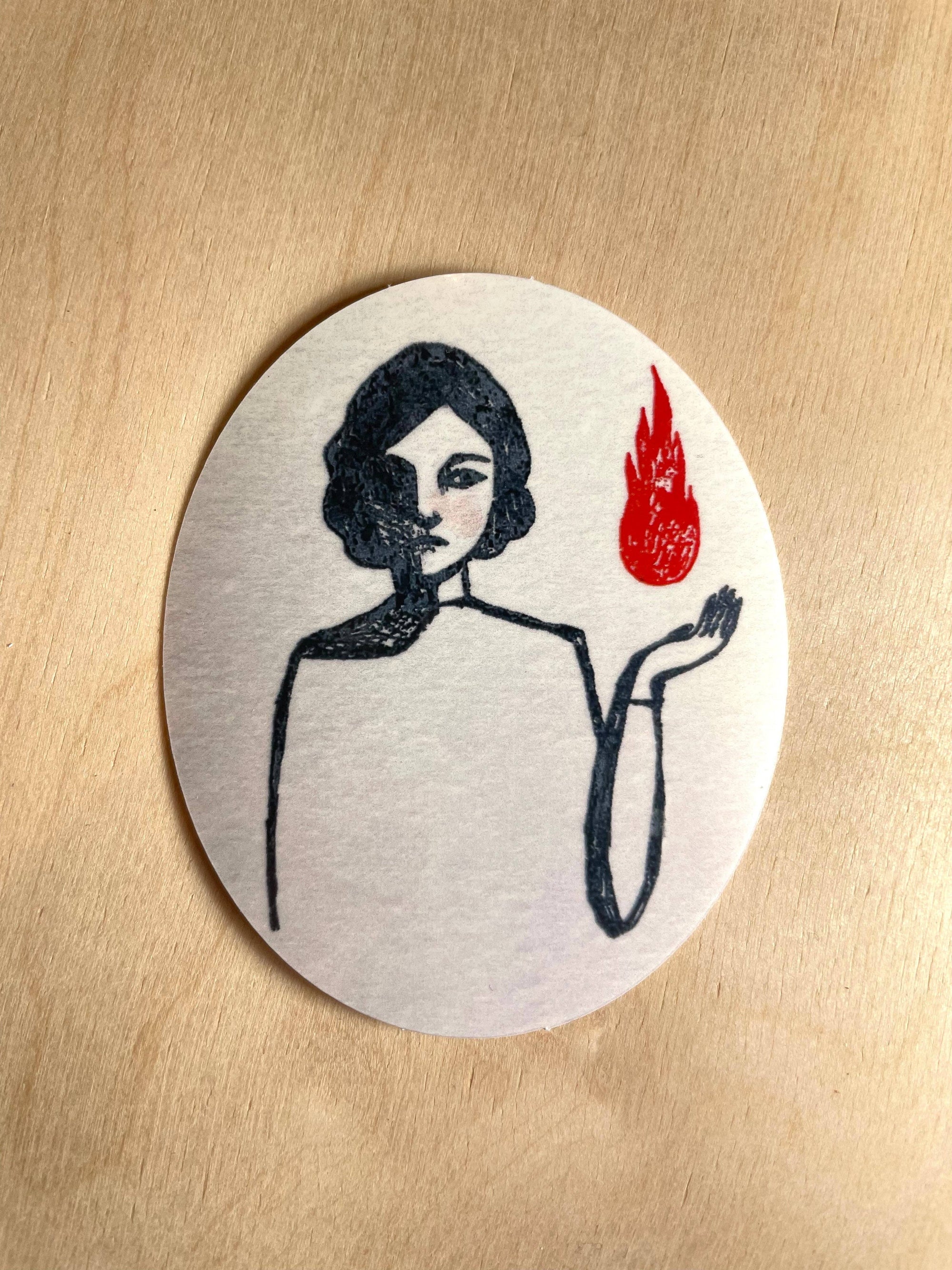 Rage  -   Glossy vinyl sticker