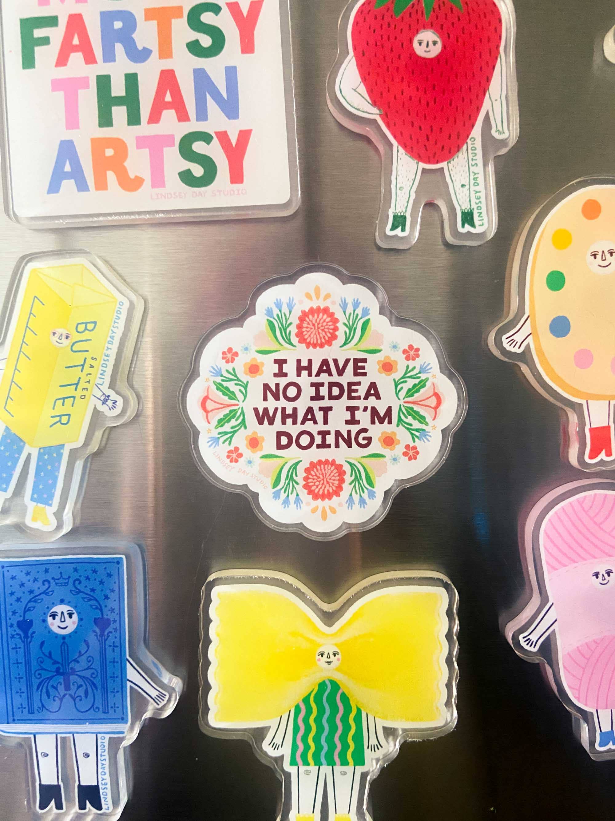 No Idea Magnet, Funny Fridge Magnet