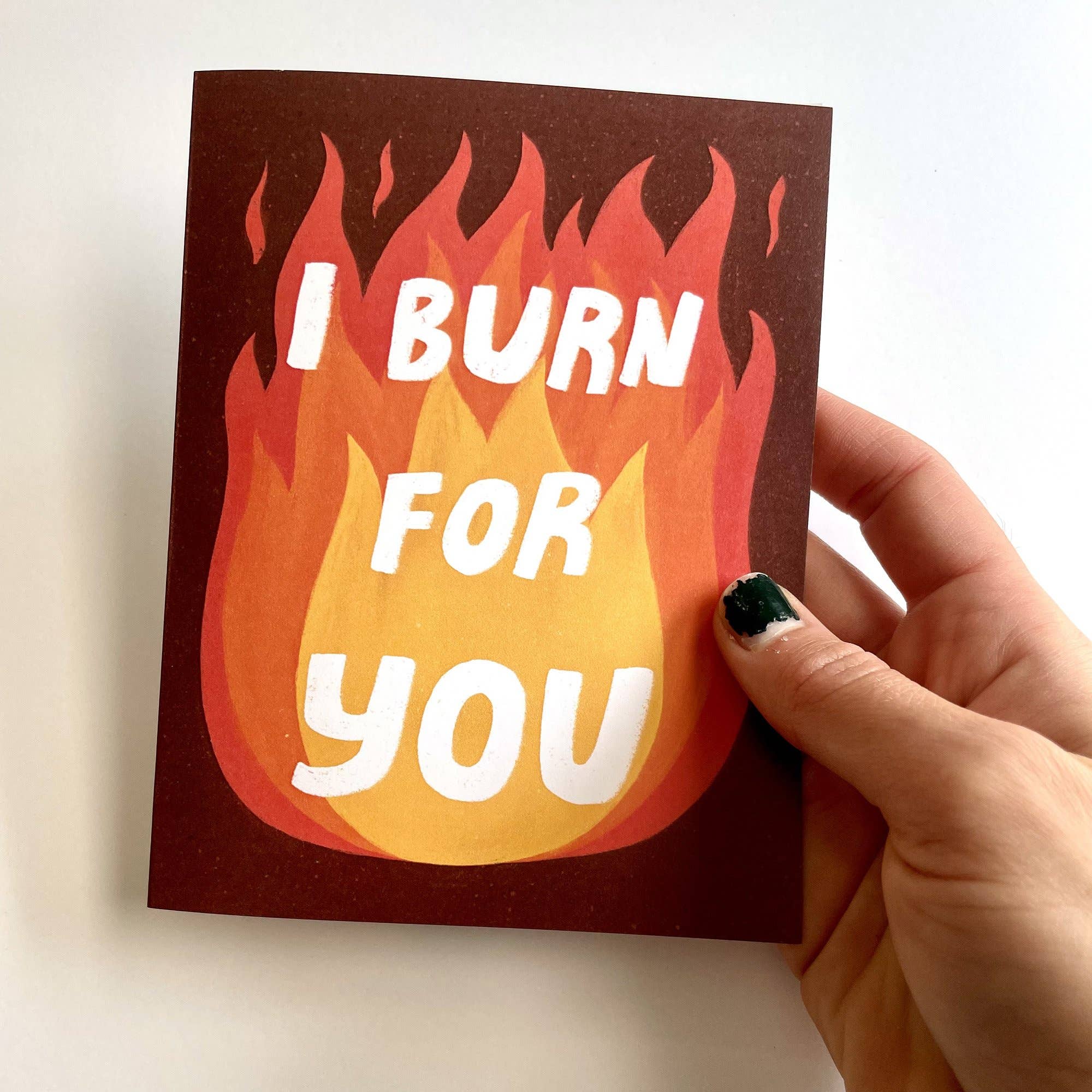 I Burn for You Bridgerton Card