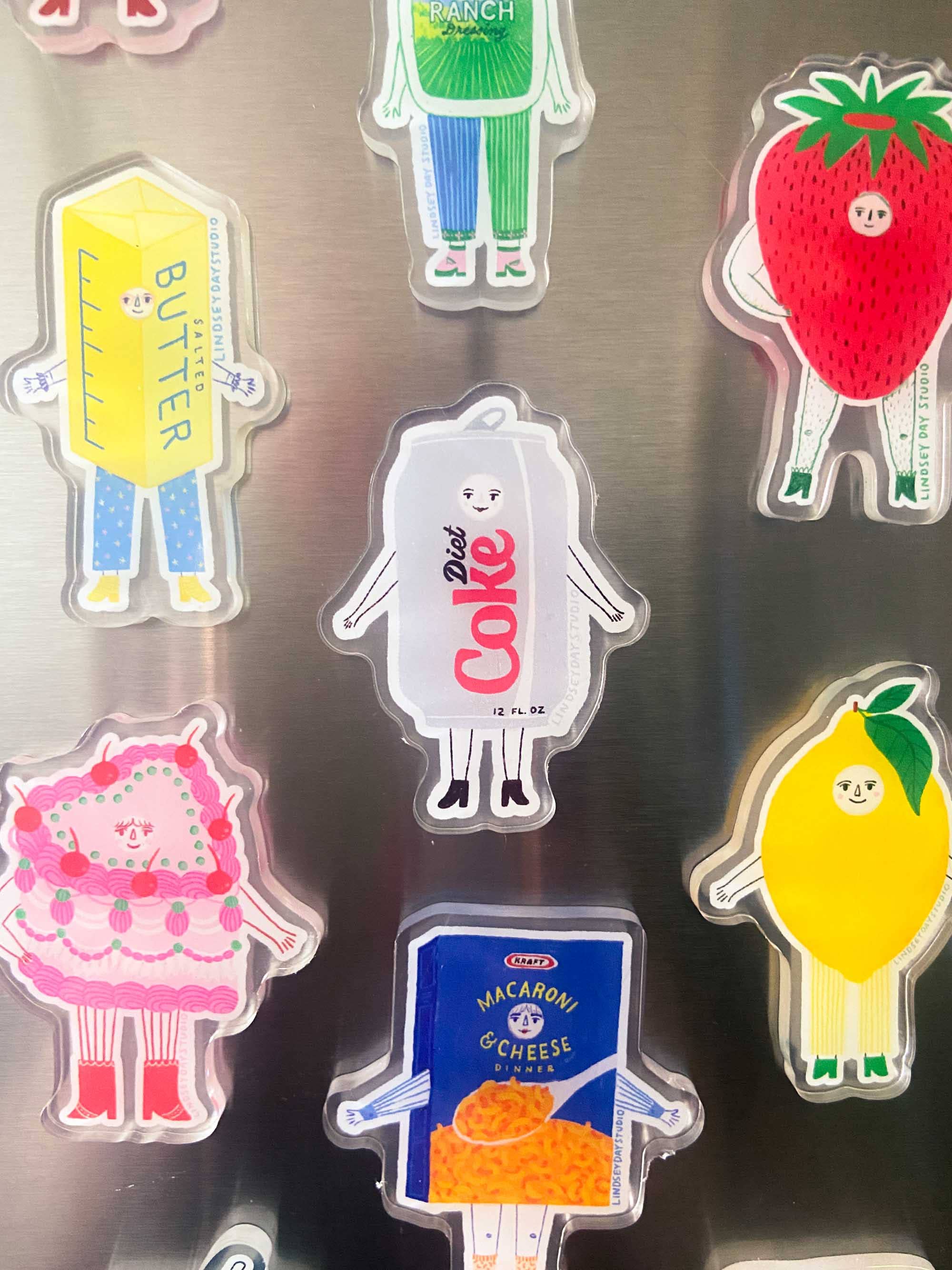 Diet Coke Friend Magnet, Funny Food Fridge Magnet
