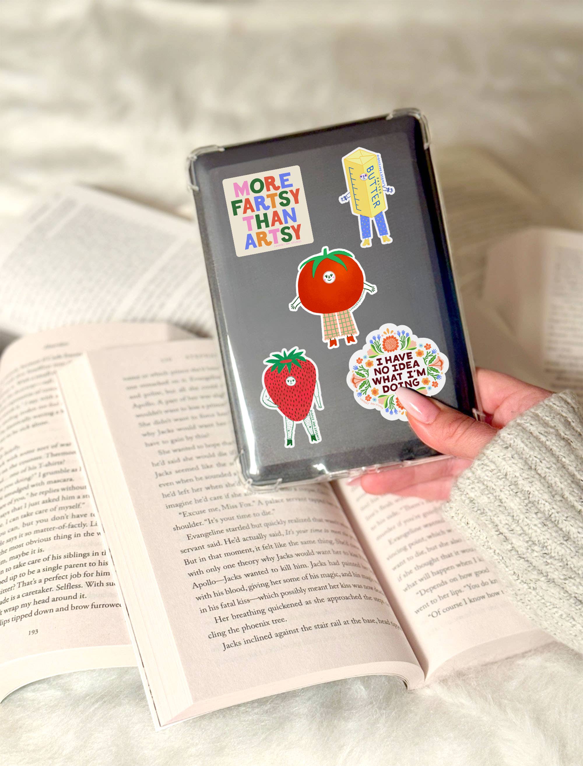 Tammy Tomato Sticker, Funny Sticker, Food Sticker