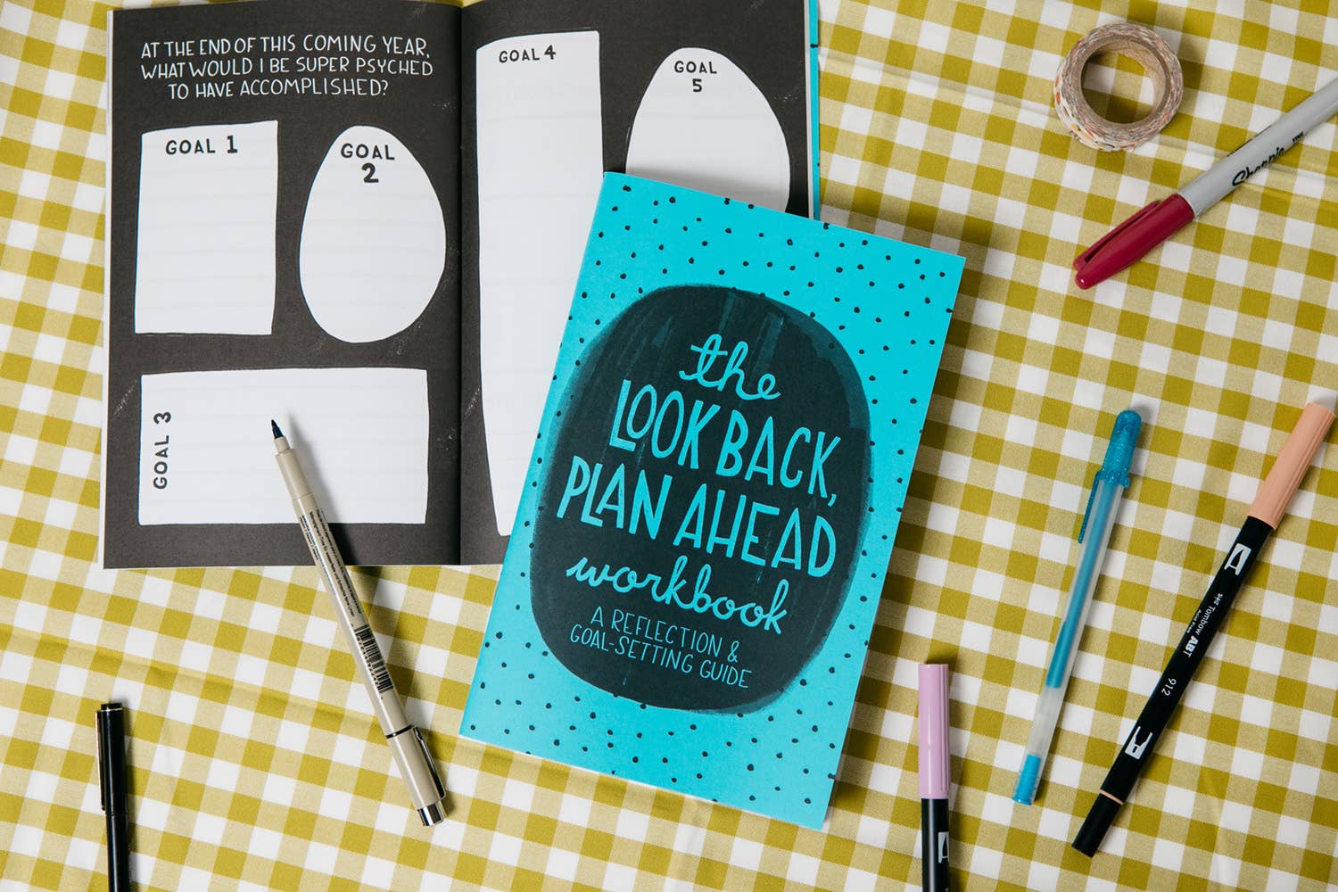 The Look Back Plan Ahead Workbook: Reflection & Goal-Setting
