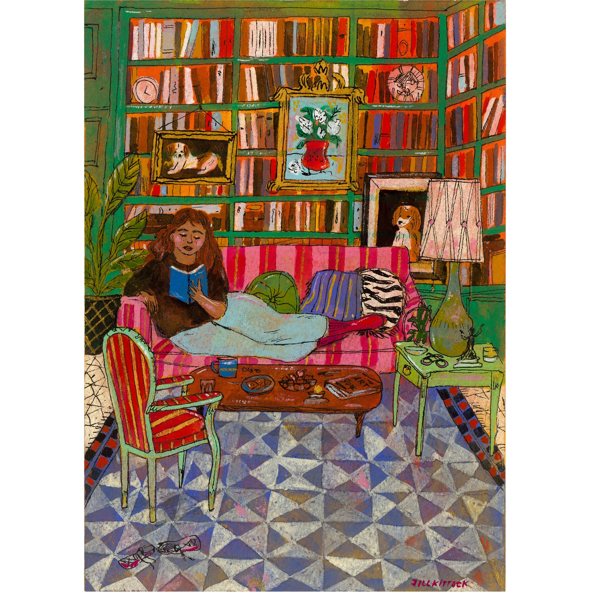 Seeking Comfort print: 8x10 inches