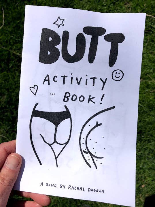 Butt Activity Book- Zine