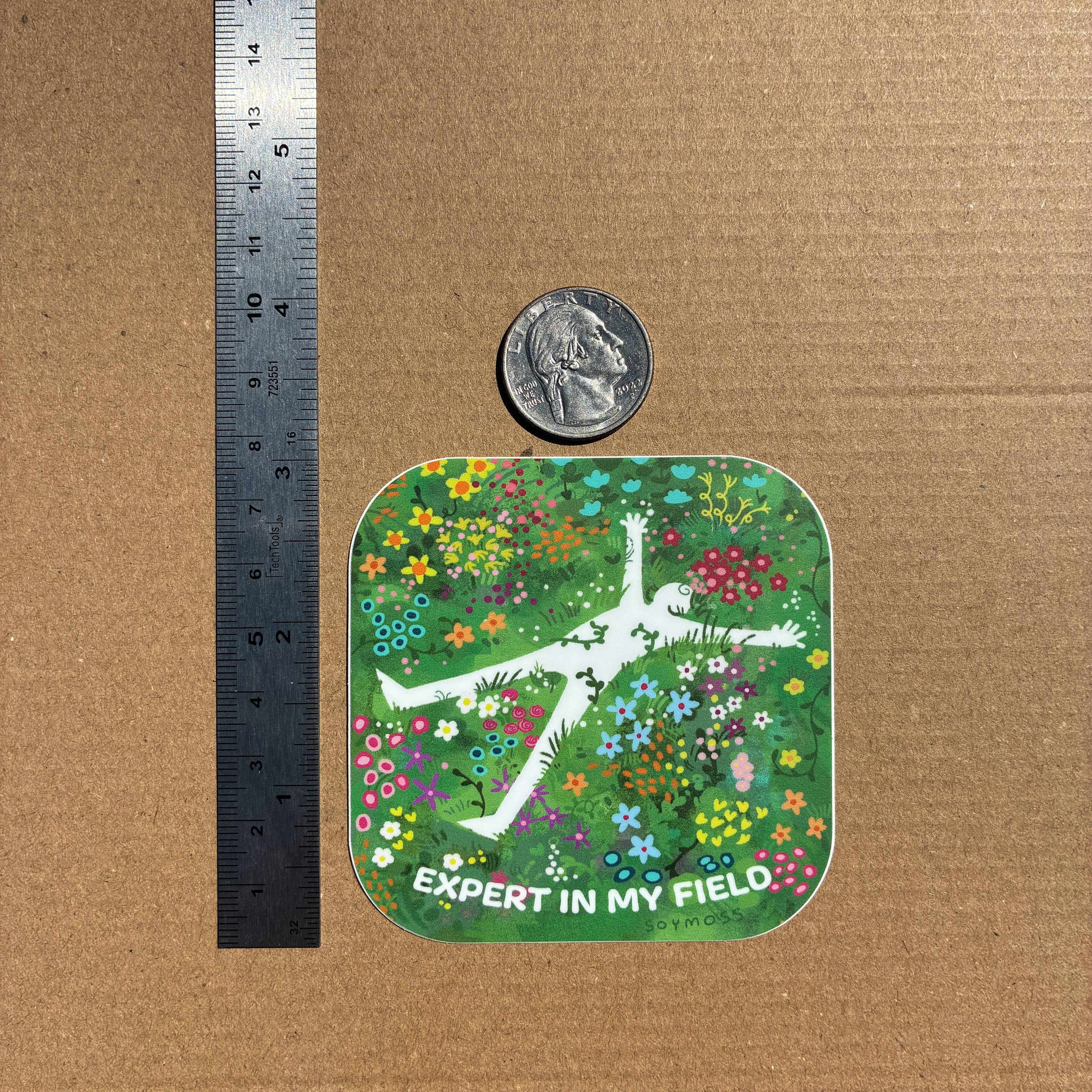 Expert in my Field Sticker