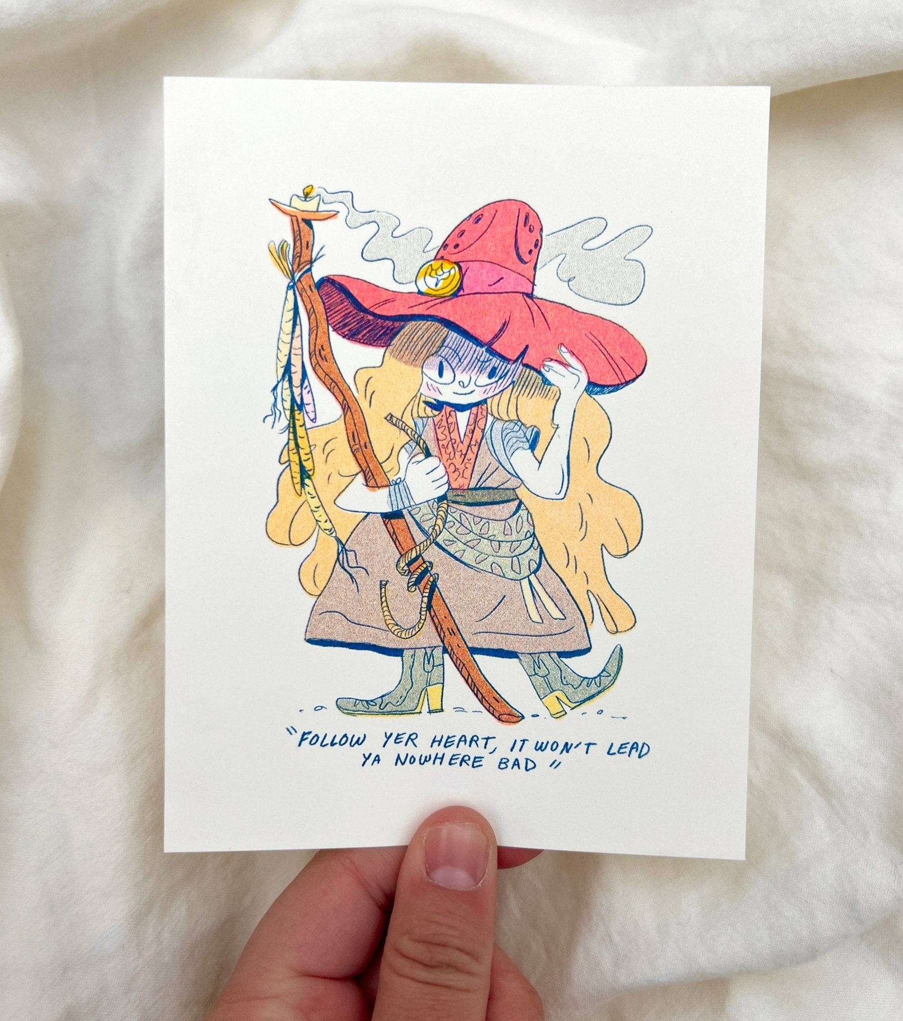 Natalie Andrewson - A Pocket Book of Witchfolk and Demons Riso Comic - VISUAL INDEX