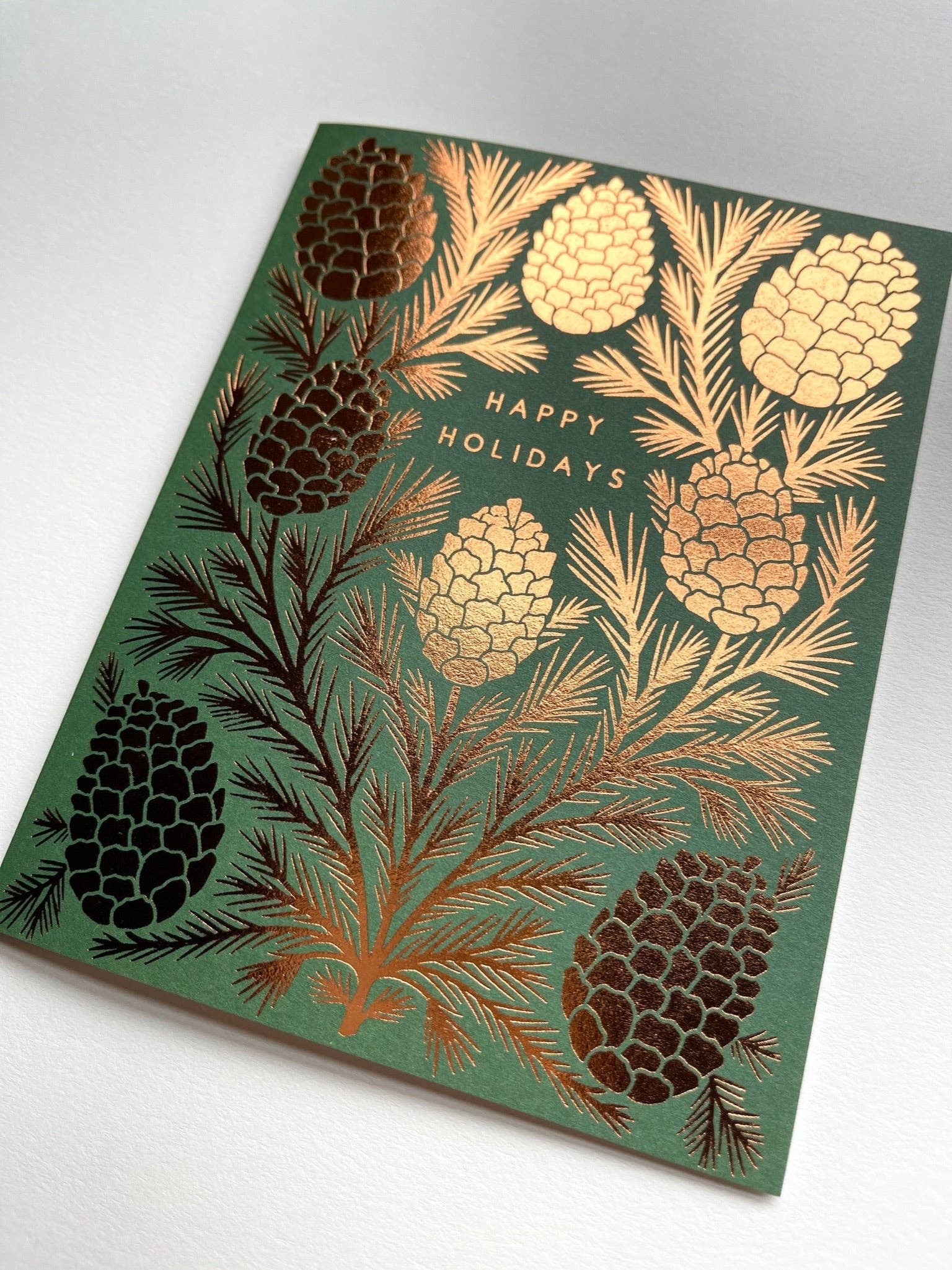 "Happy Holidays," Holiday Card: Set of 6