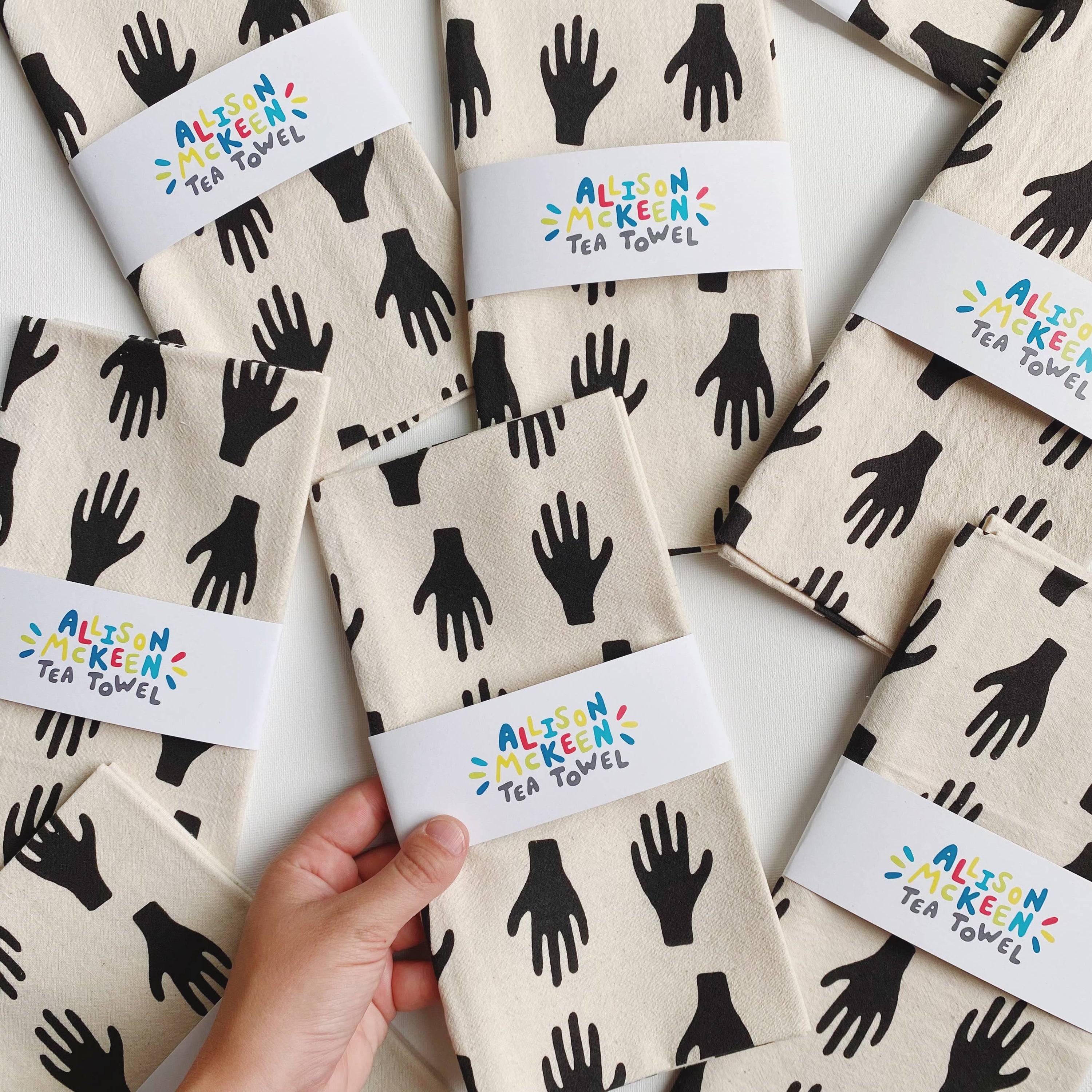 Tea towel - hands
