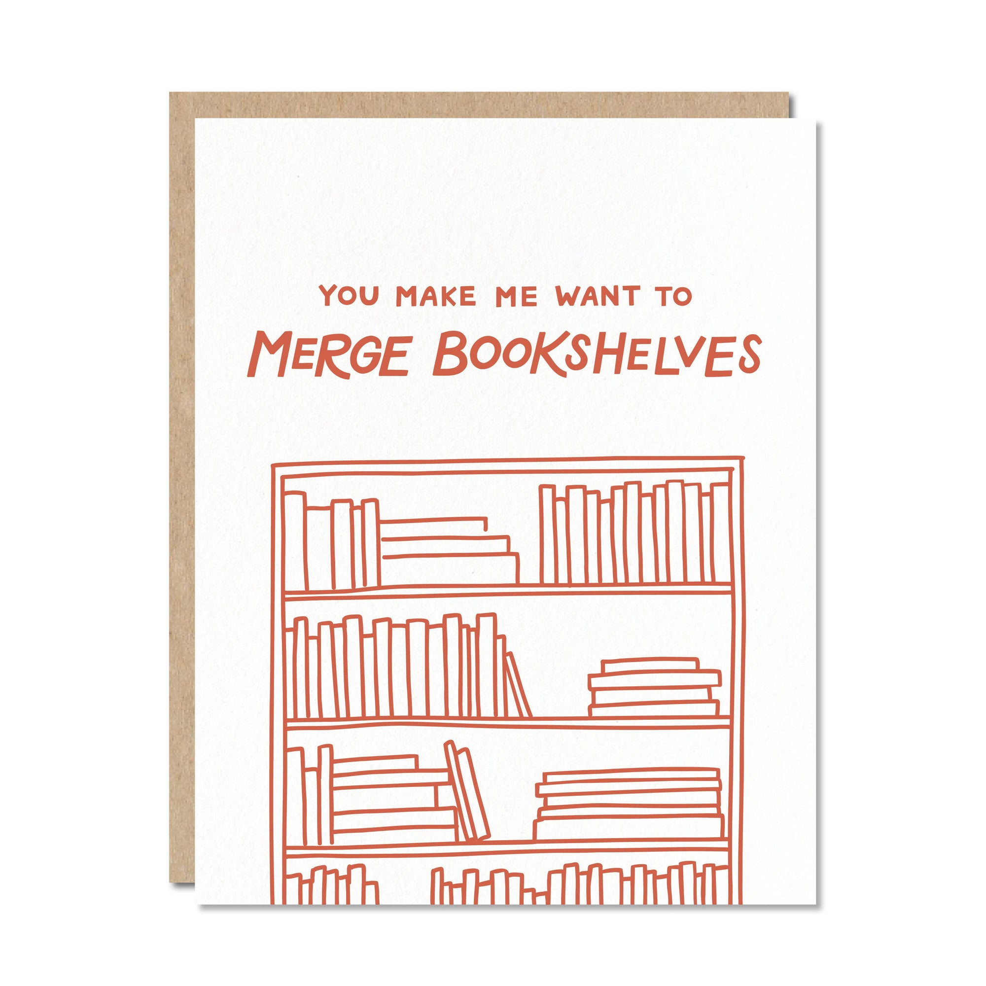 Merge Bookshelves - Love + Valentine's Day Card