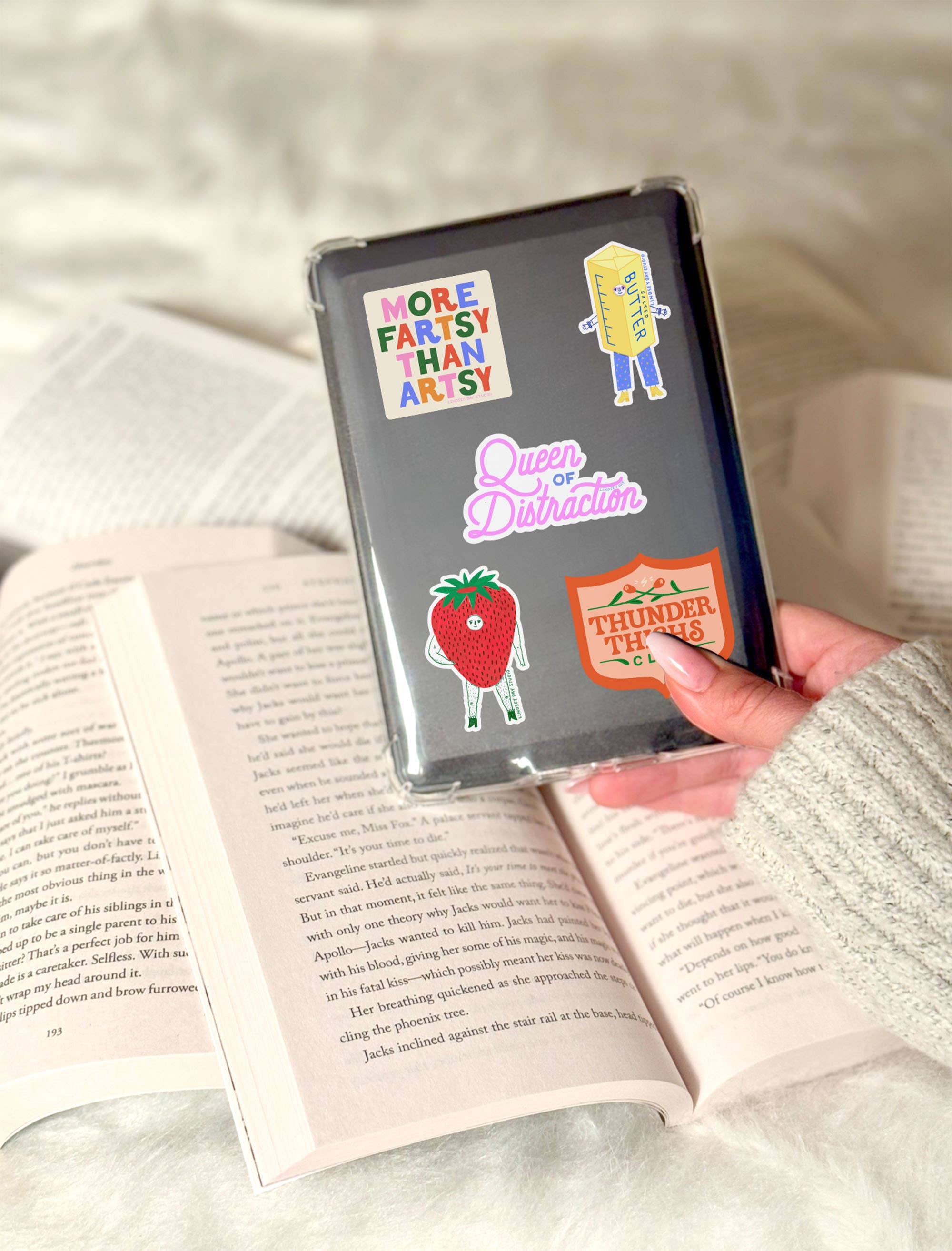 Queen of Distraction Sticker, Funny Sticker, ADHD Sticker