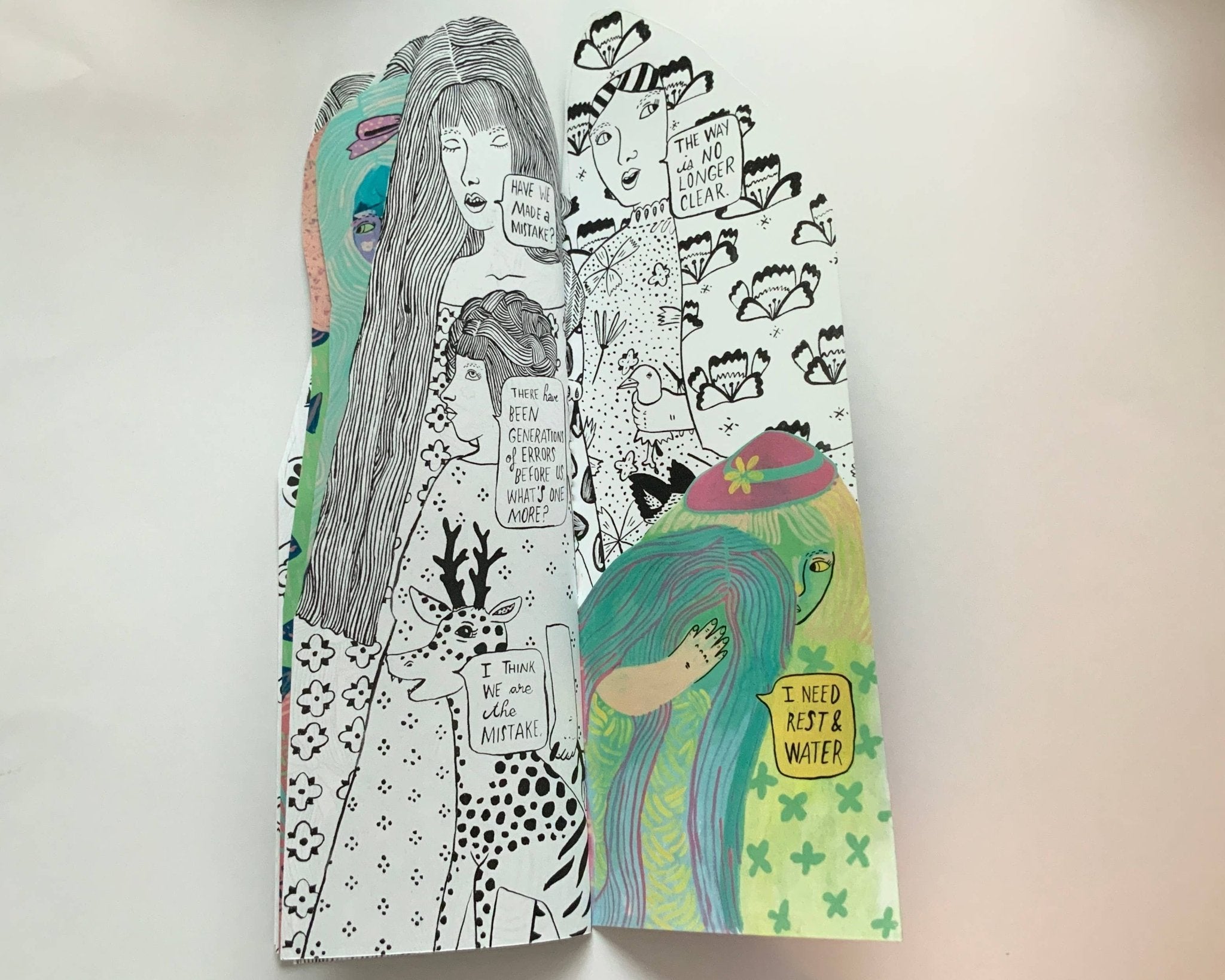 Erika Rier - Walking Mountains - Art Zine - VISUAL INDEX