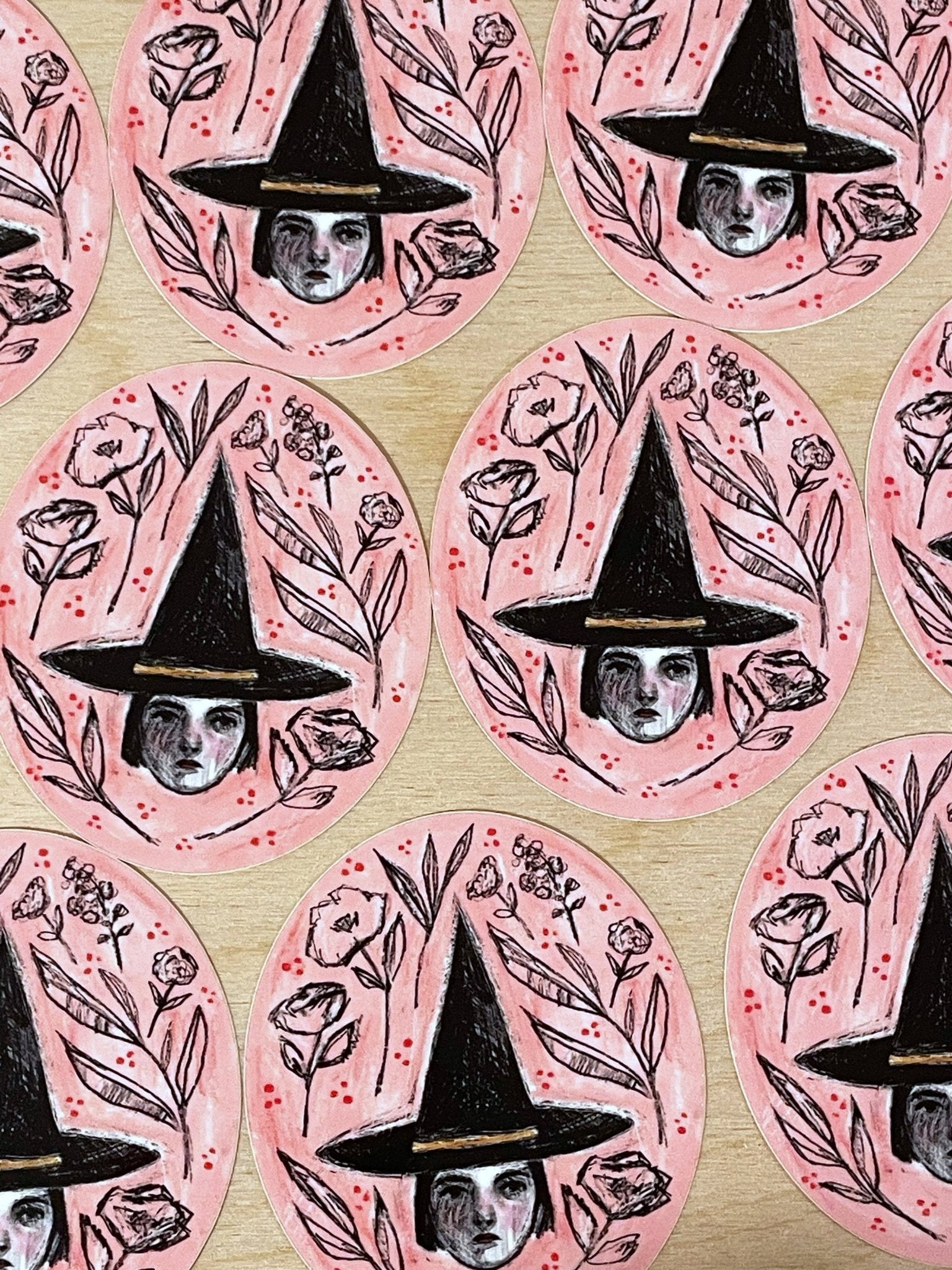 Amanda Blake - Witch sticker - VISUAL INDEX